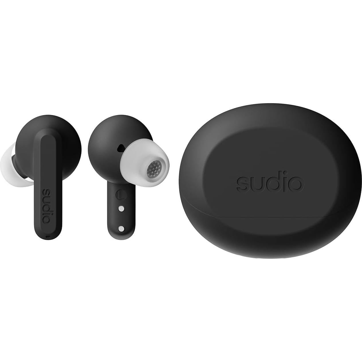 Auriculares In-Ear Sudio A3 Pro Bluetooth 5.4 ANC IPX4 Negro