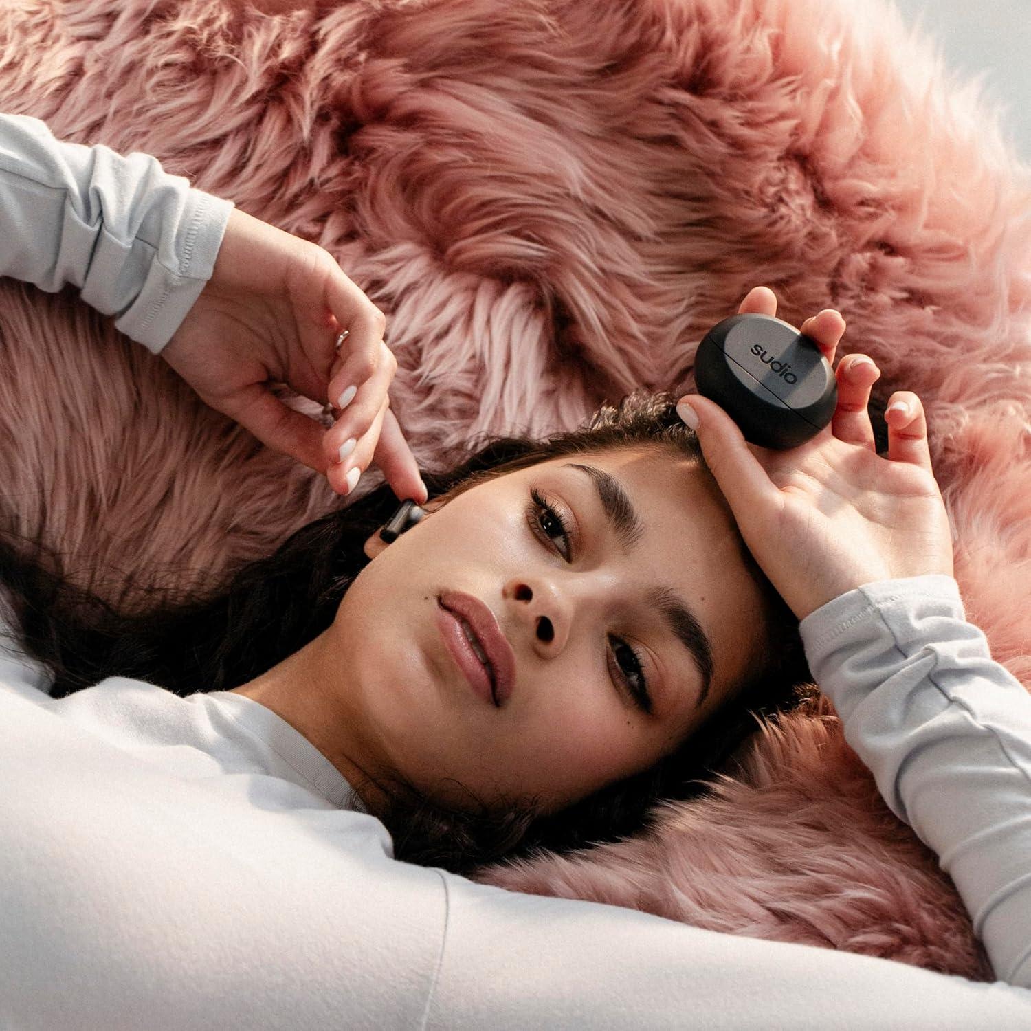 Auriculares In-Ear Sudio A3 Pro Bluetooth 5.4 ANC IPX4 Negro