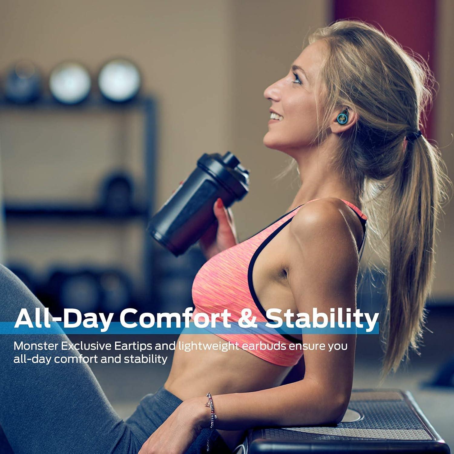 Auriculares Inalámbricos Monster 101 Plus Bluetooth 5.0 Resistente al Agua