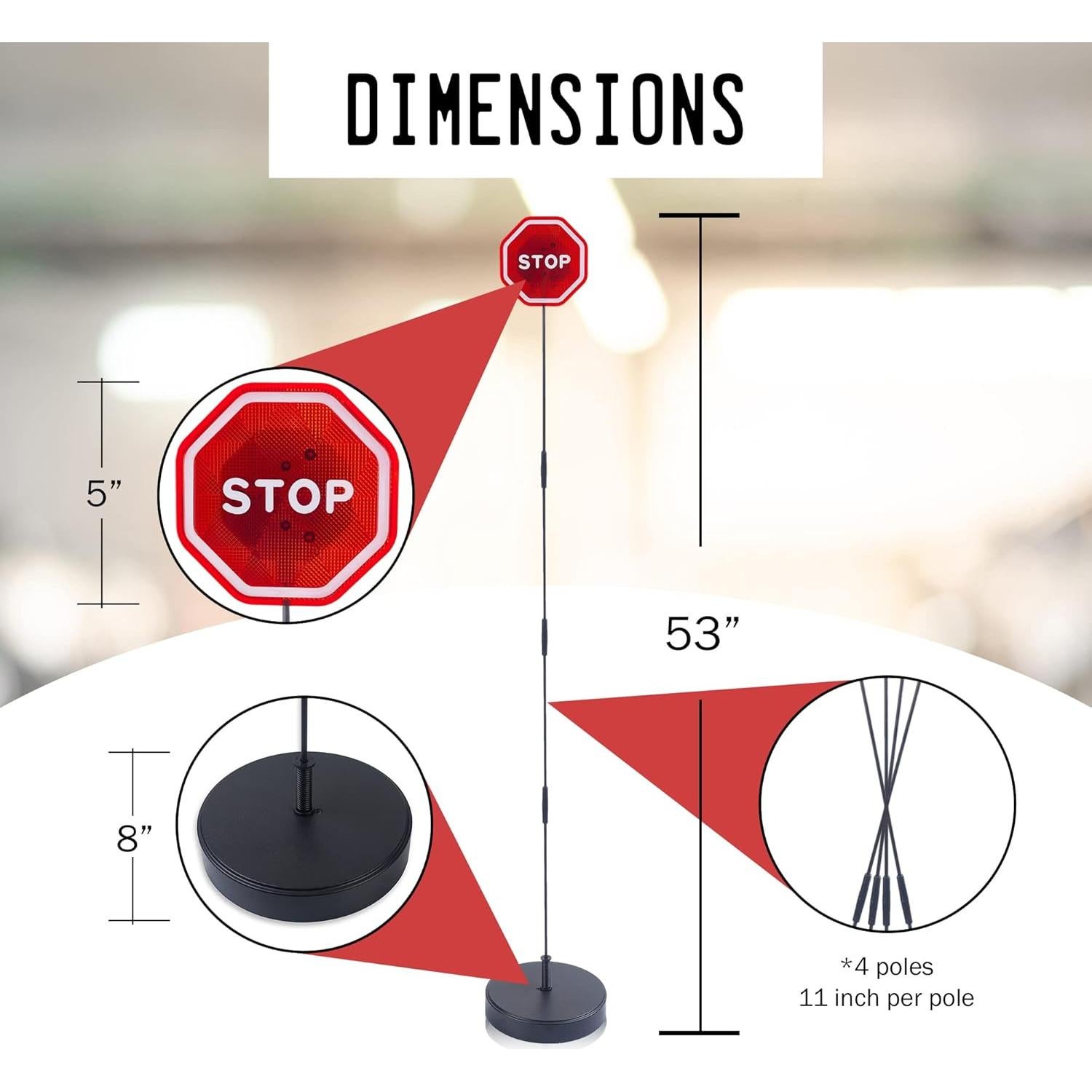 Sistema de Asistente de Estacionamiento Andalus LED Intermitente