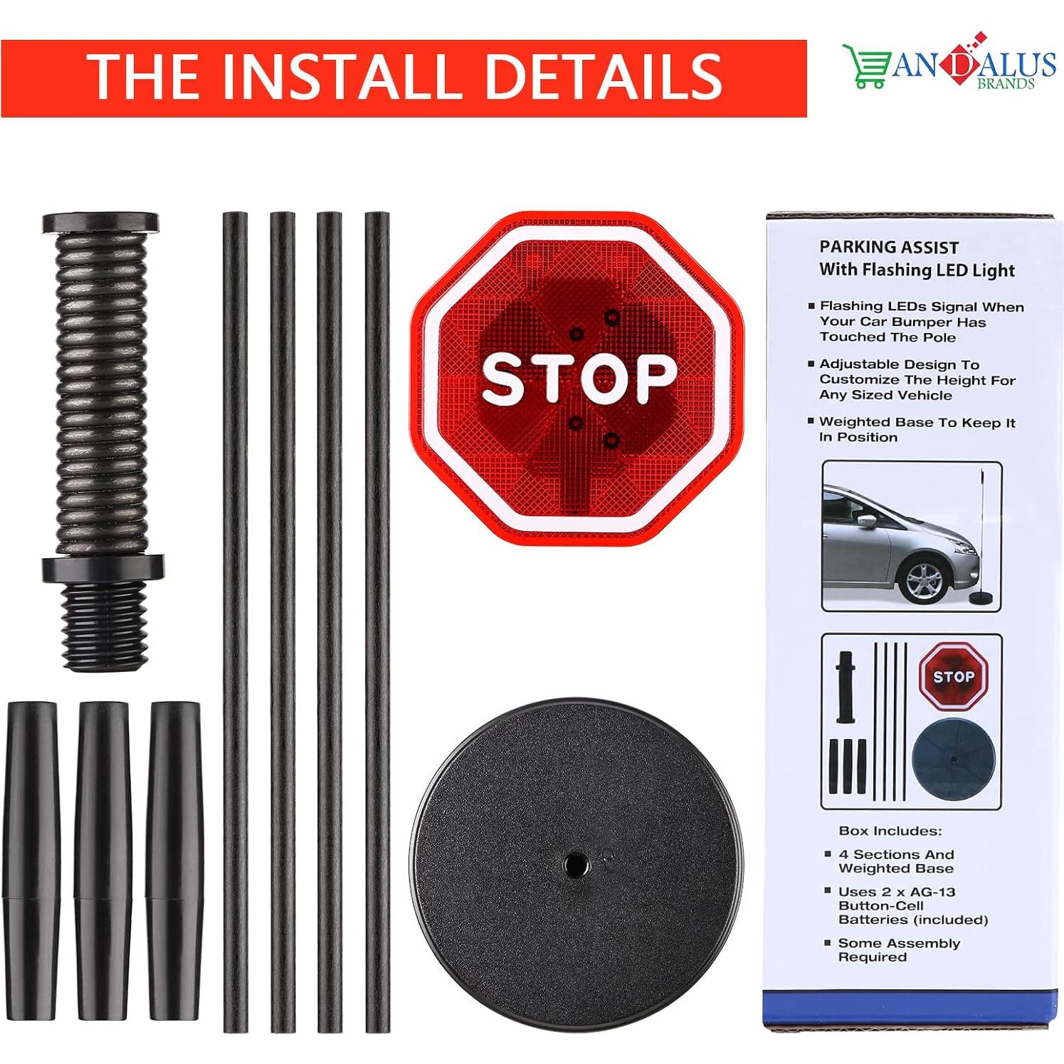 Sistema de Asistente de Estacionamiento Andalus LED Intermitente