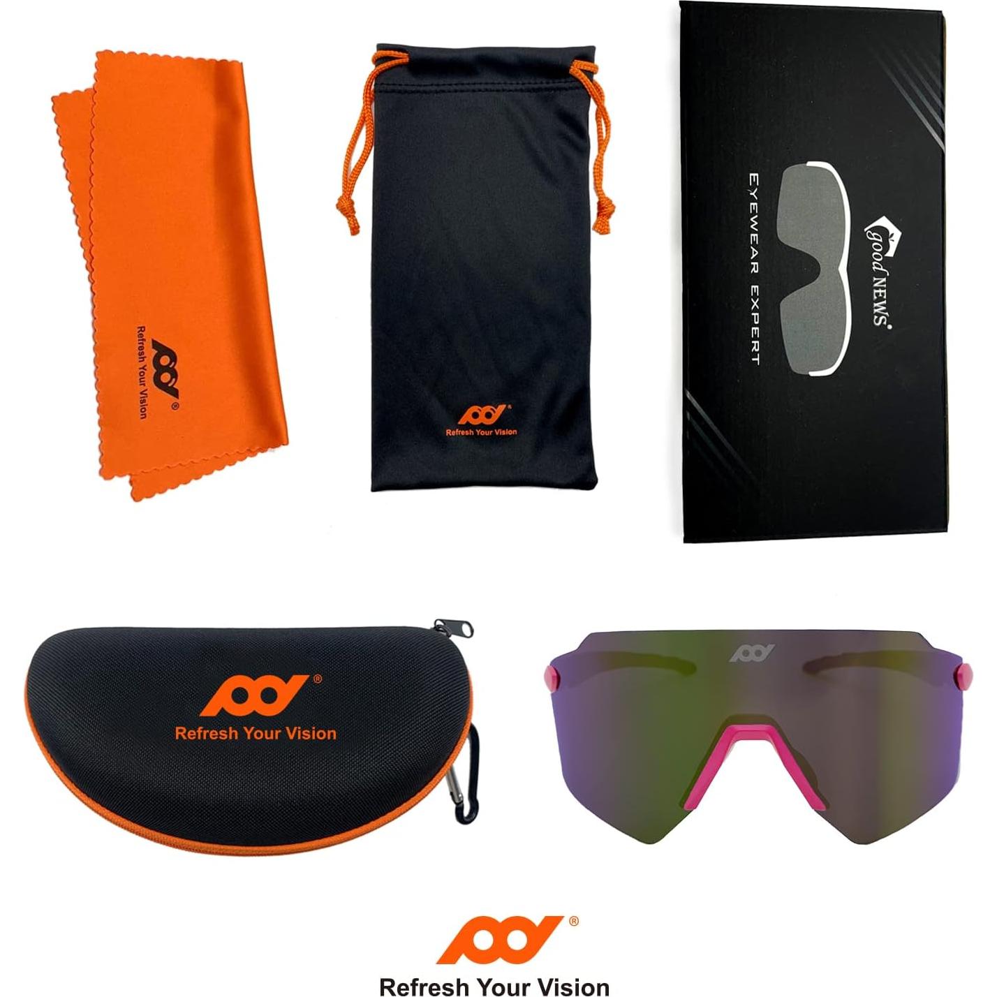 Gafas de sol polarizadas TR90 para deportes al aire libre