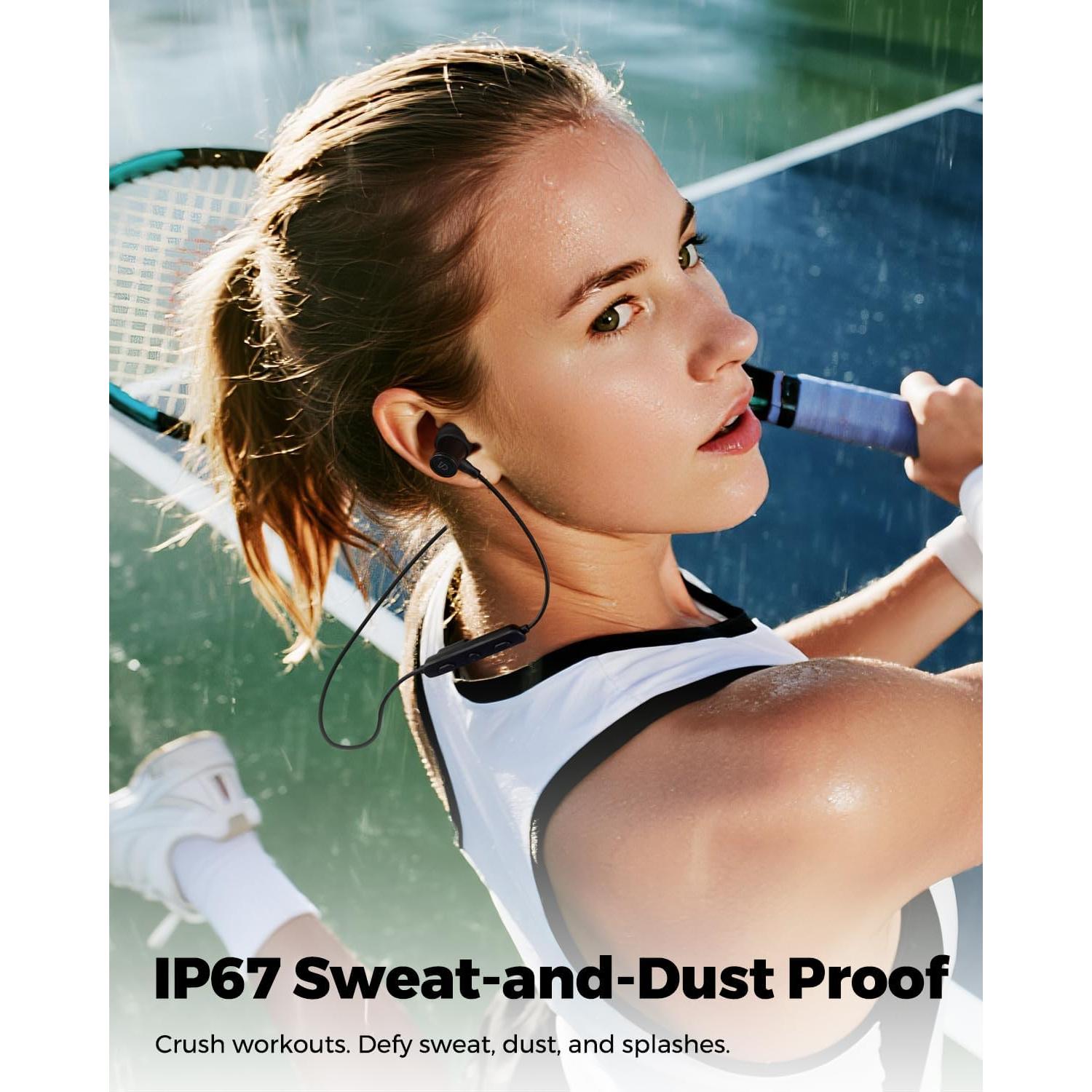 Auriculares Inalámbricos SoundPEATS Q40 HD IP67 20H Bluetooth 6.0