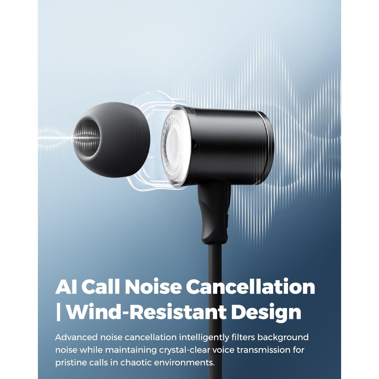 Auriculares Inalámbricos SoundPEATS Q40 HD IP67 20H Bluetooth 6.0