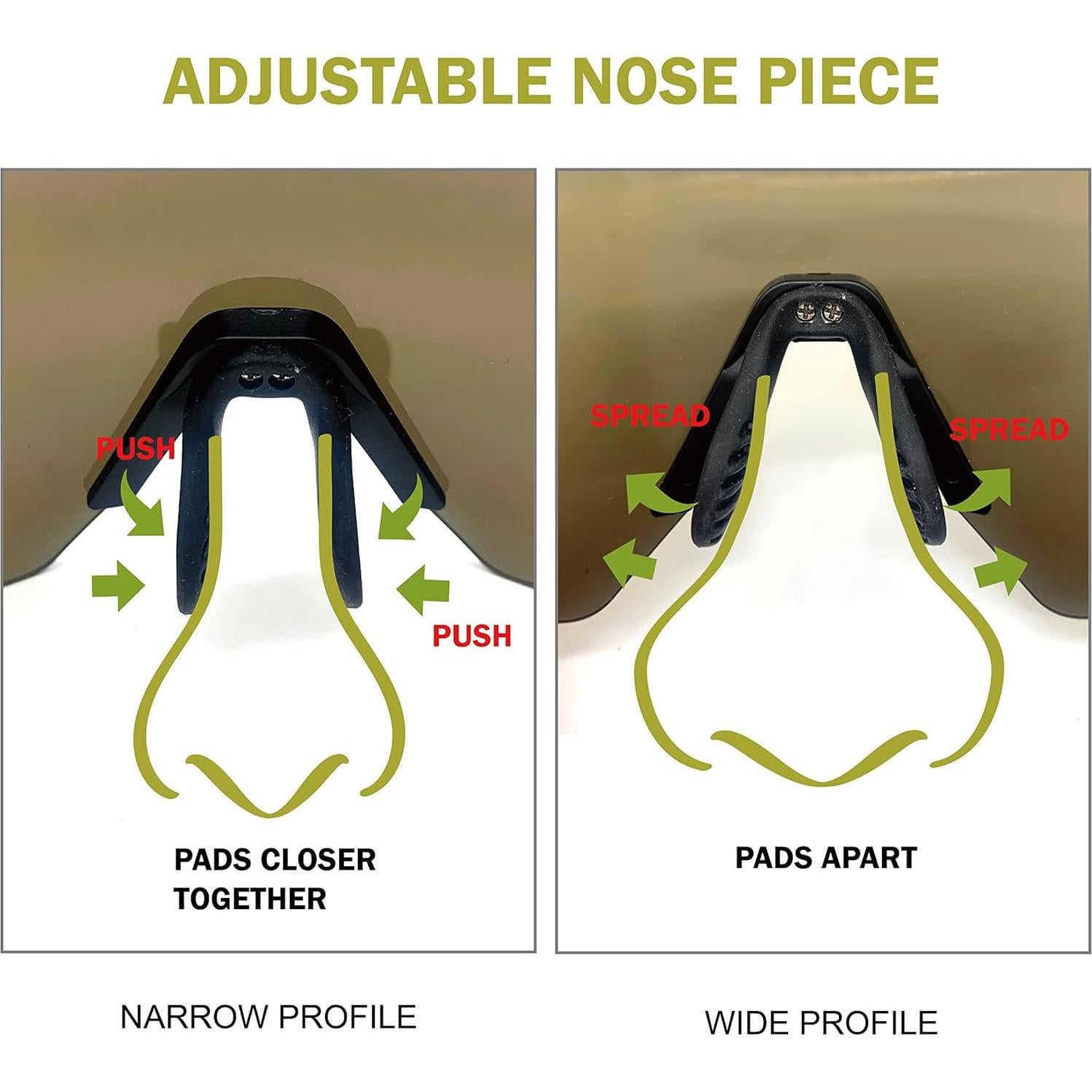 Gafas de sol polarizadas TR90 para deportes al aire libre