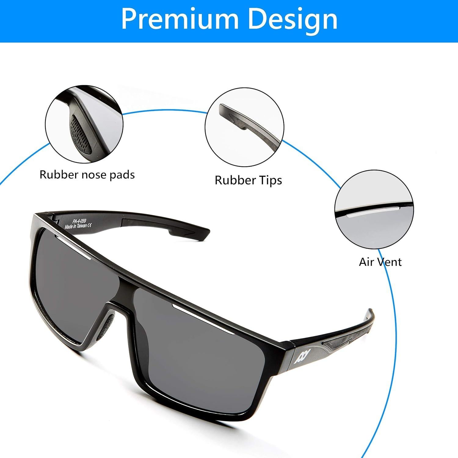 Gafas de sol polarizadas POLARS DESIGN UV400 para deportes