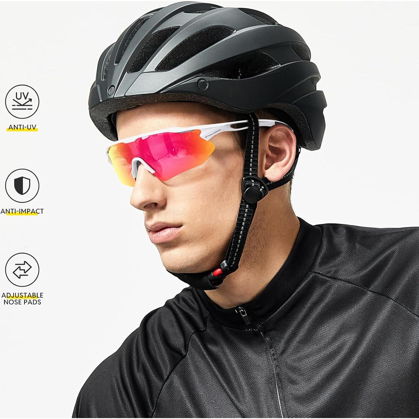 Gafas de Ciclismo Hubo Sports 5 Lentes Polarizadas Unisex
