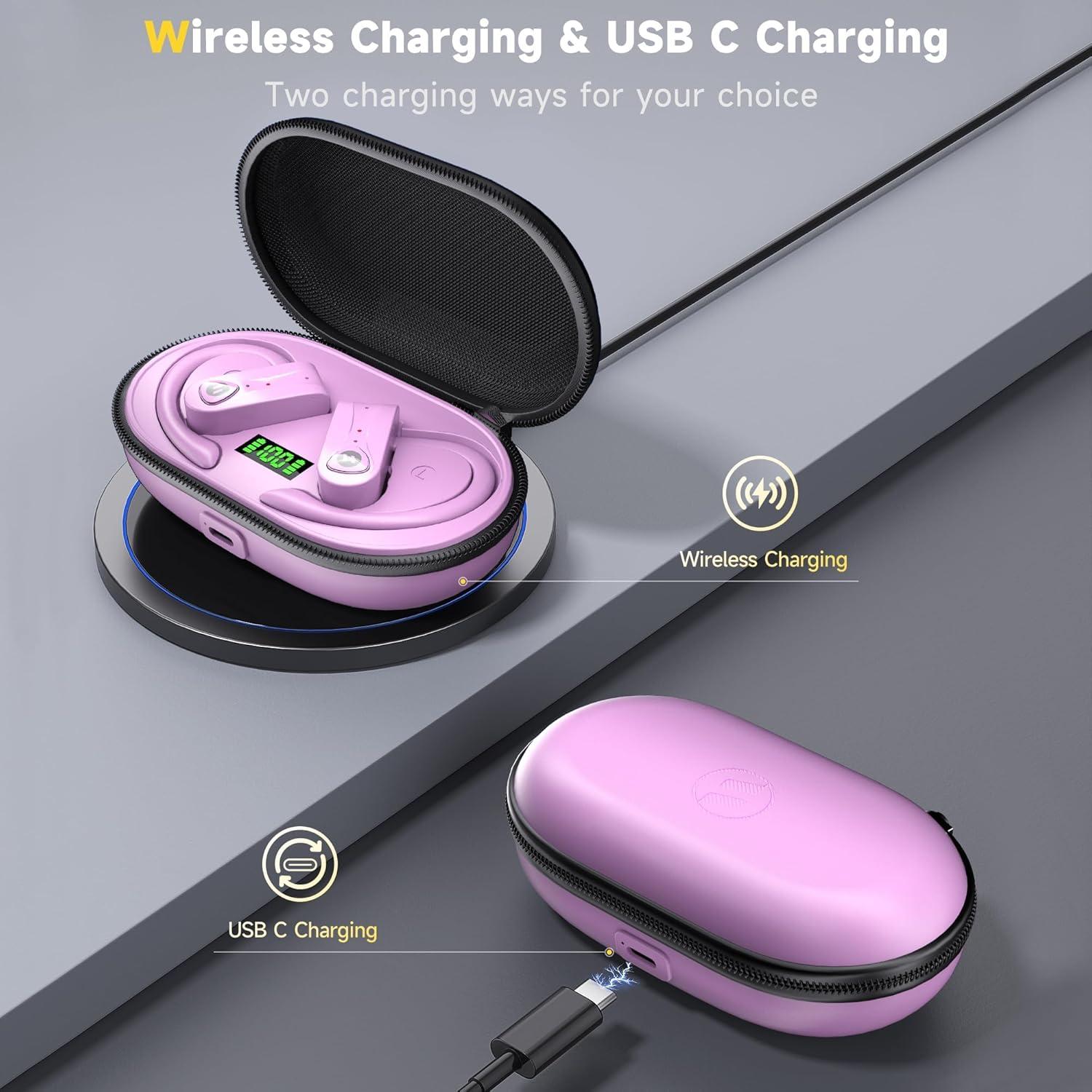 Auriculares Bluetooth Anypub A11 Estéreo 60H Carga Inalámbrica