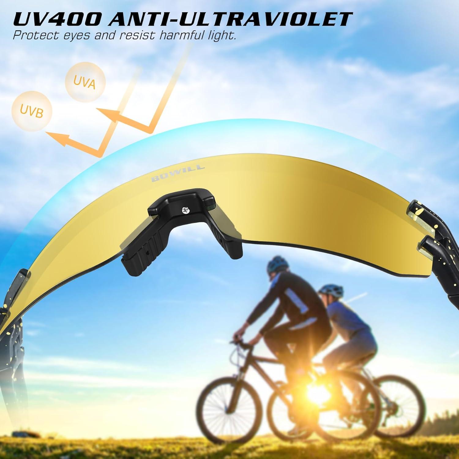 Gafas de sol BOWILL polarizadas UV400 para jóvenes