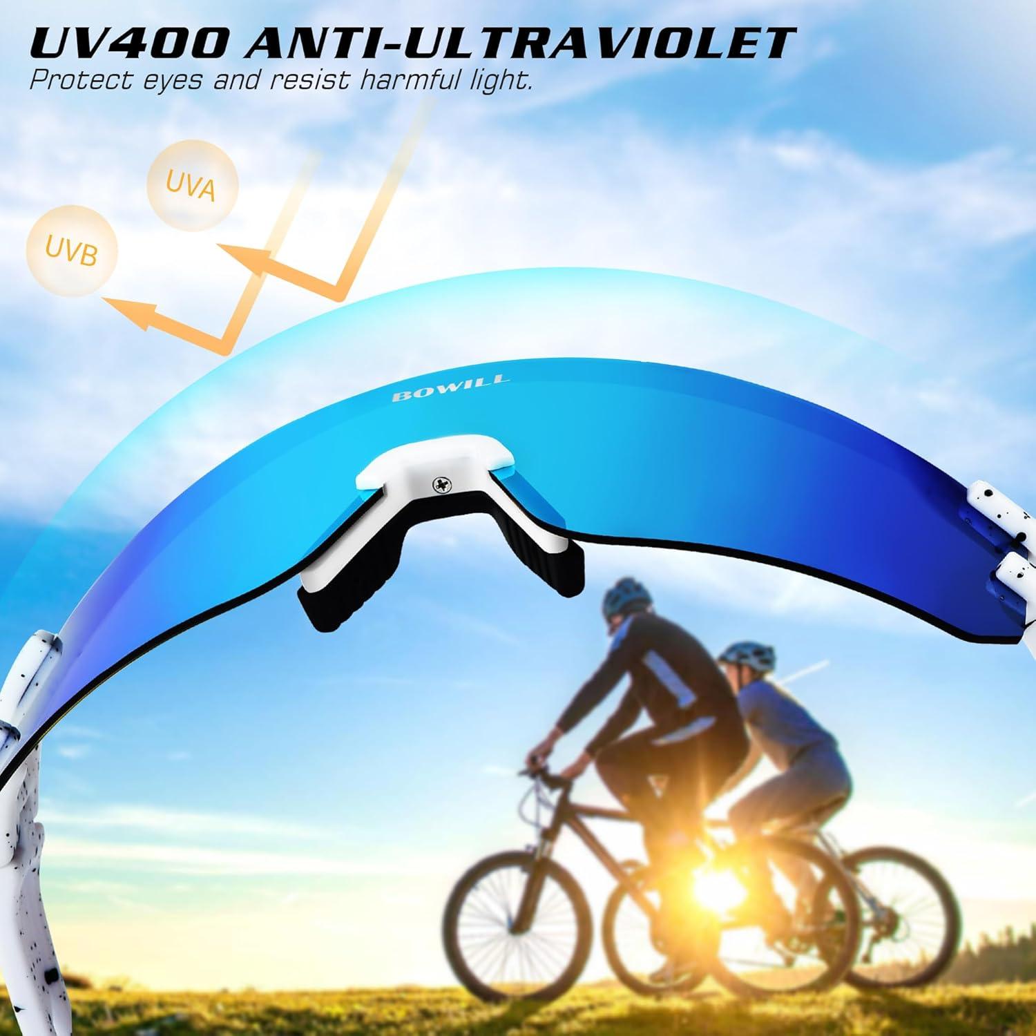 Gafas de sol BOWILL polarizadas UV400 para jóvenes