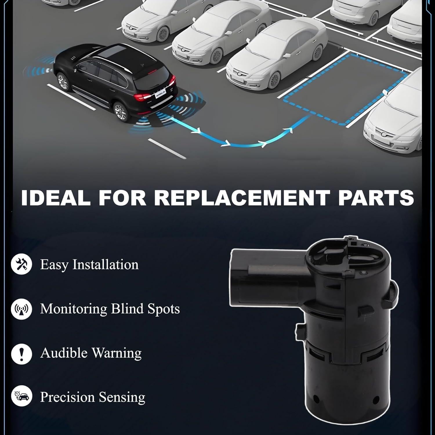 Sensor de Estacionamiento PANNUOSCS 2007-2018 Compatible Ford