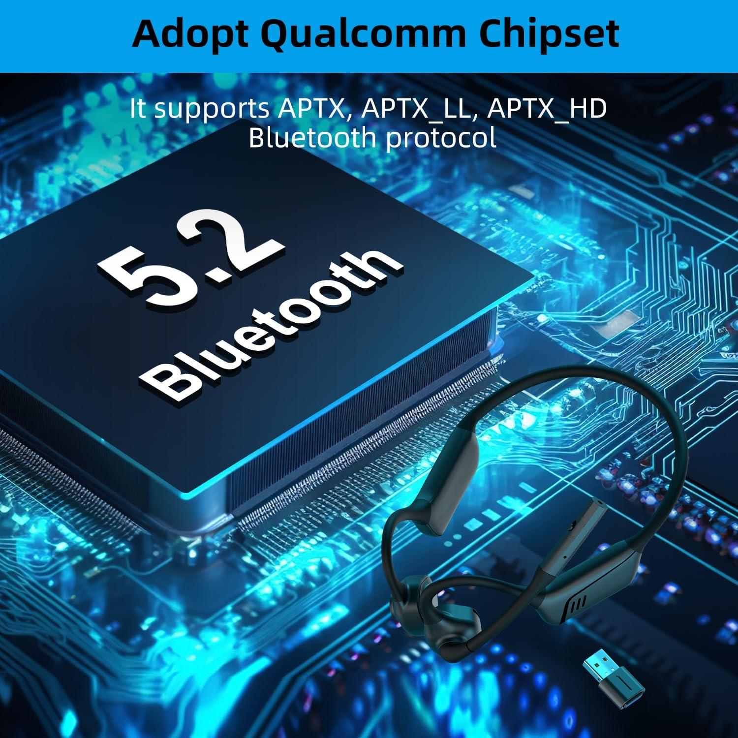 Auriculares Inalámbricos ZIOCOM DGLK02 Conducción Aérea Bluetooth