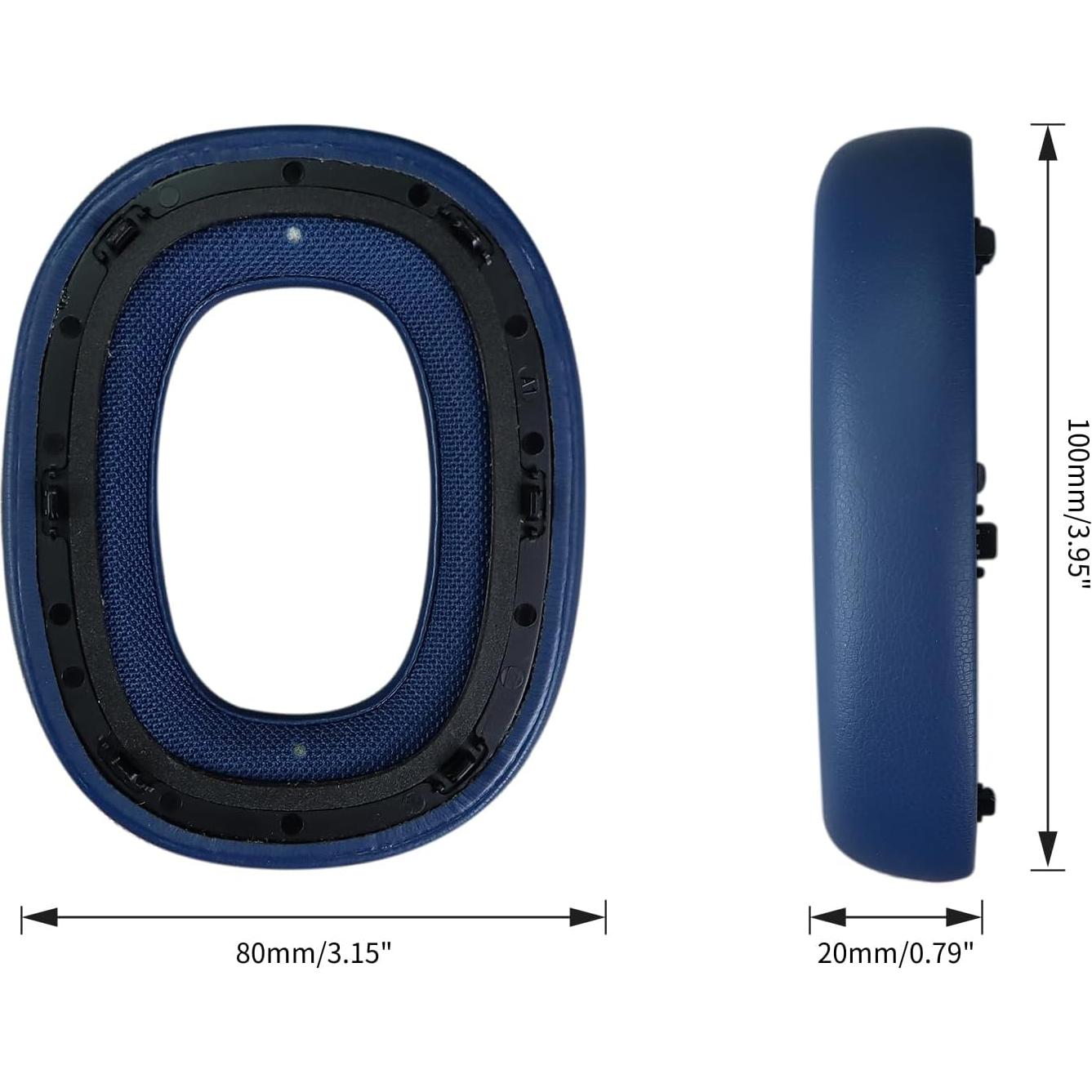 Almohadillas de Reemplazo Bowers & Wilkins PX8/PX7 S2 - Espuma de Memoria