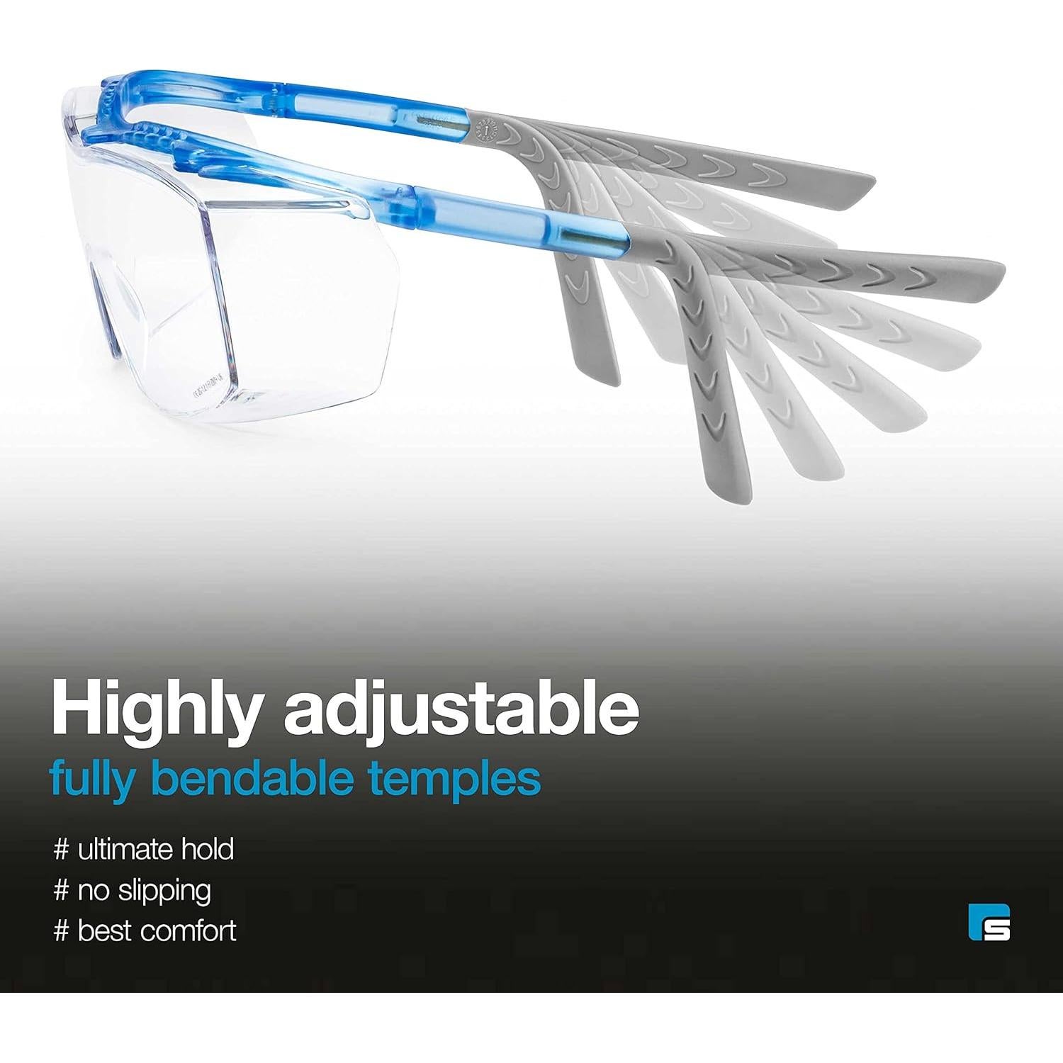 Gafas de Seguridad SolidWork Antivaho y Antirayaduras