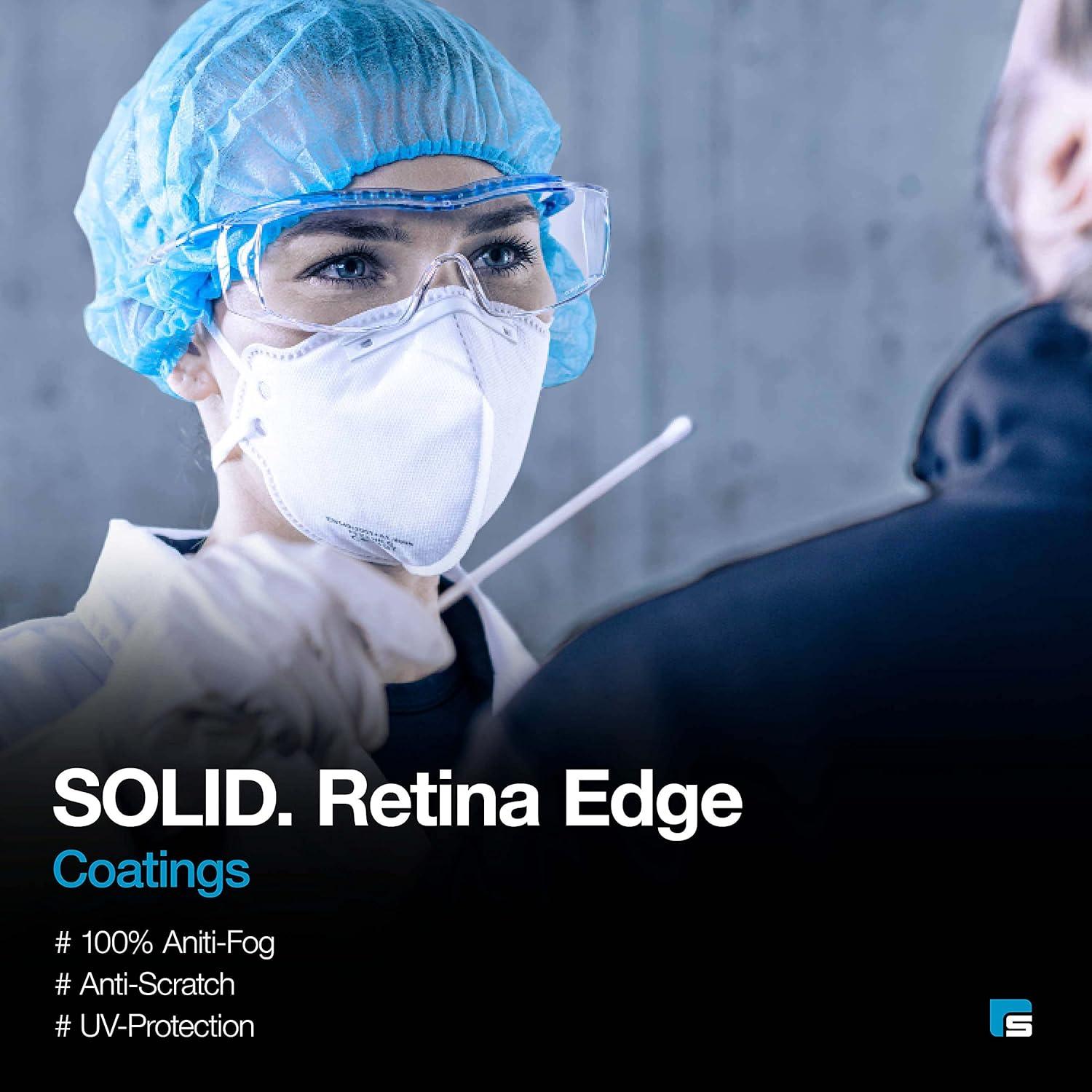 Gafas de Seguridad SolidWork Antivaho y Antirayaduras