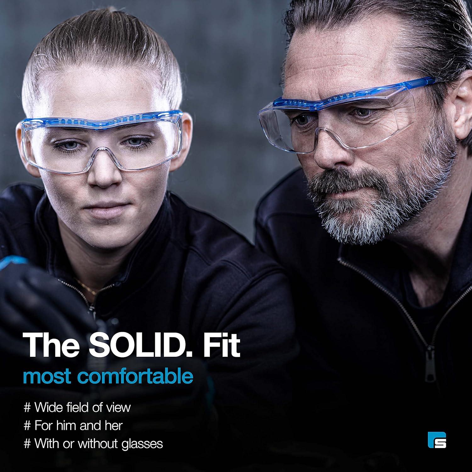 Gafas de Seguridad SolidWork Antivaho y Antirayaduras
