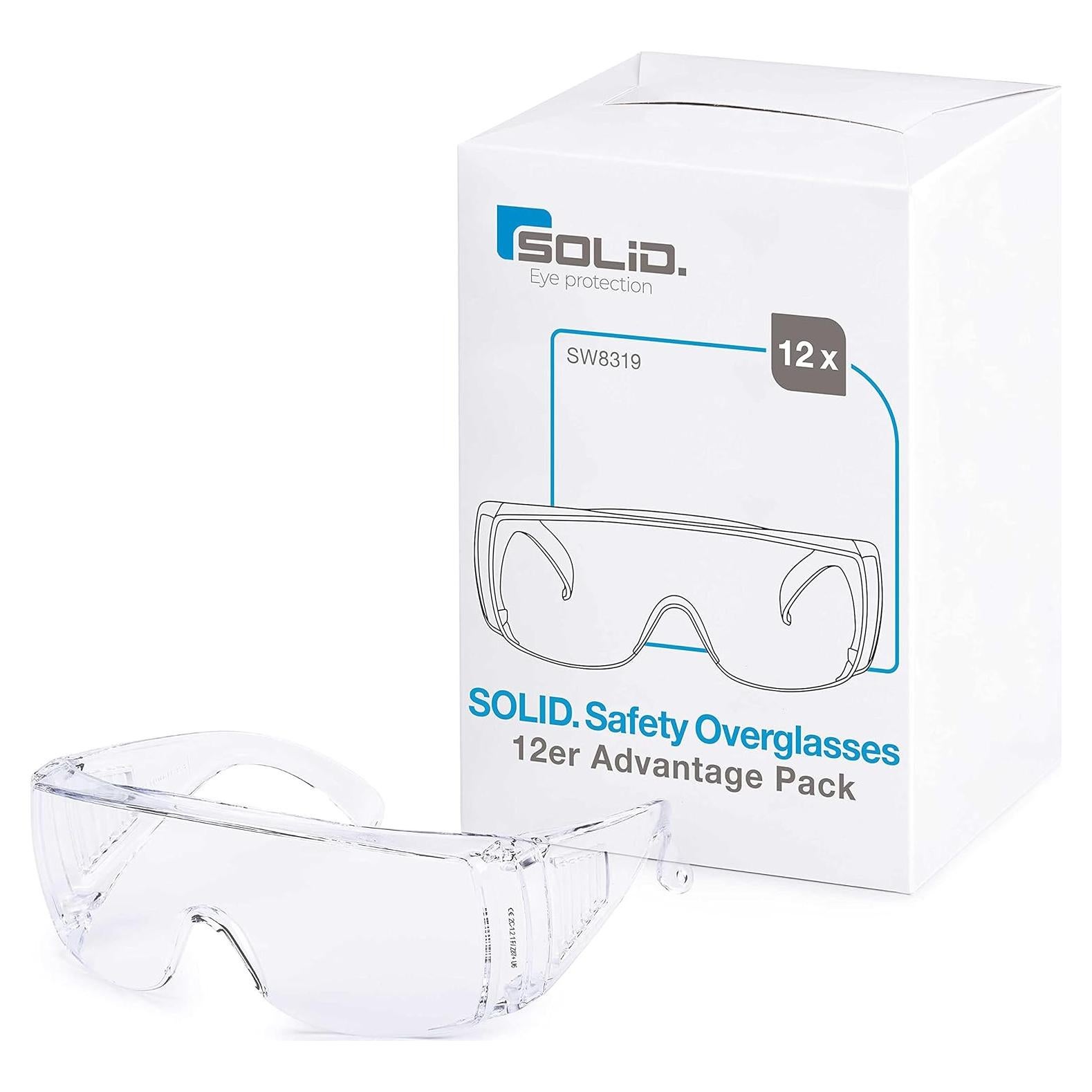 Gafas de Seguridad SolidWork Lente Transparente Antivaho