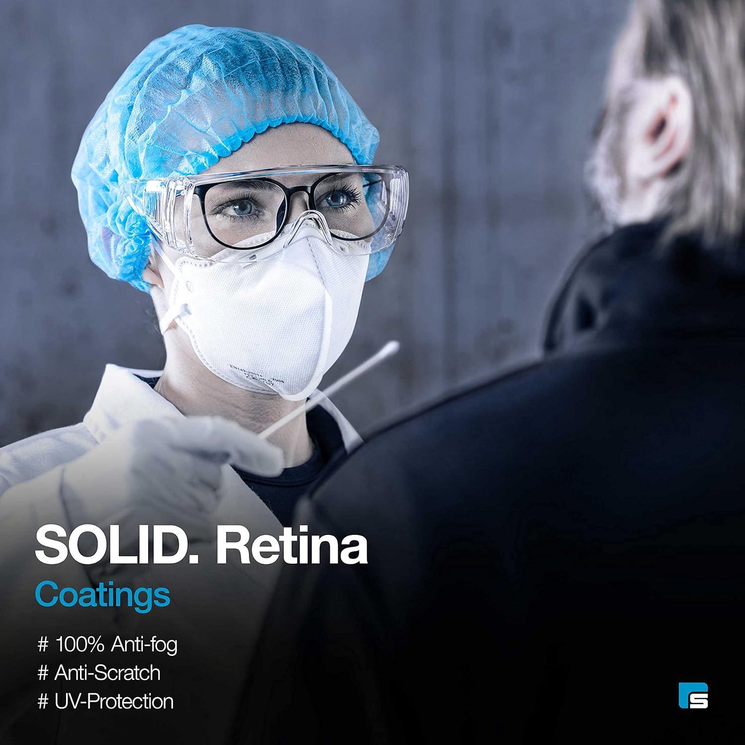 Gafas de Seguridad SolidWork Lente Transparente Antivaho