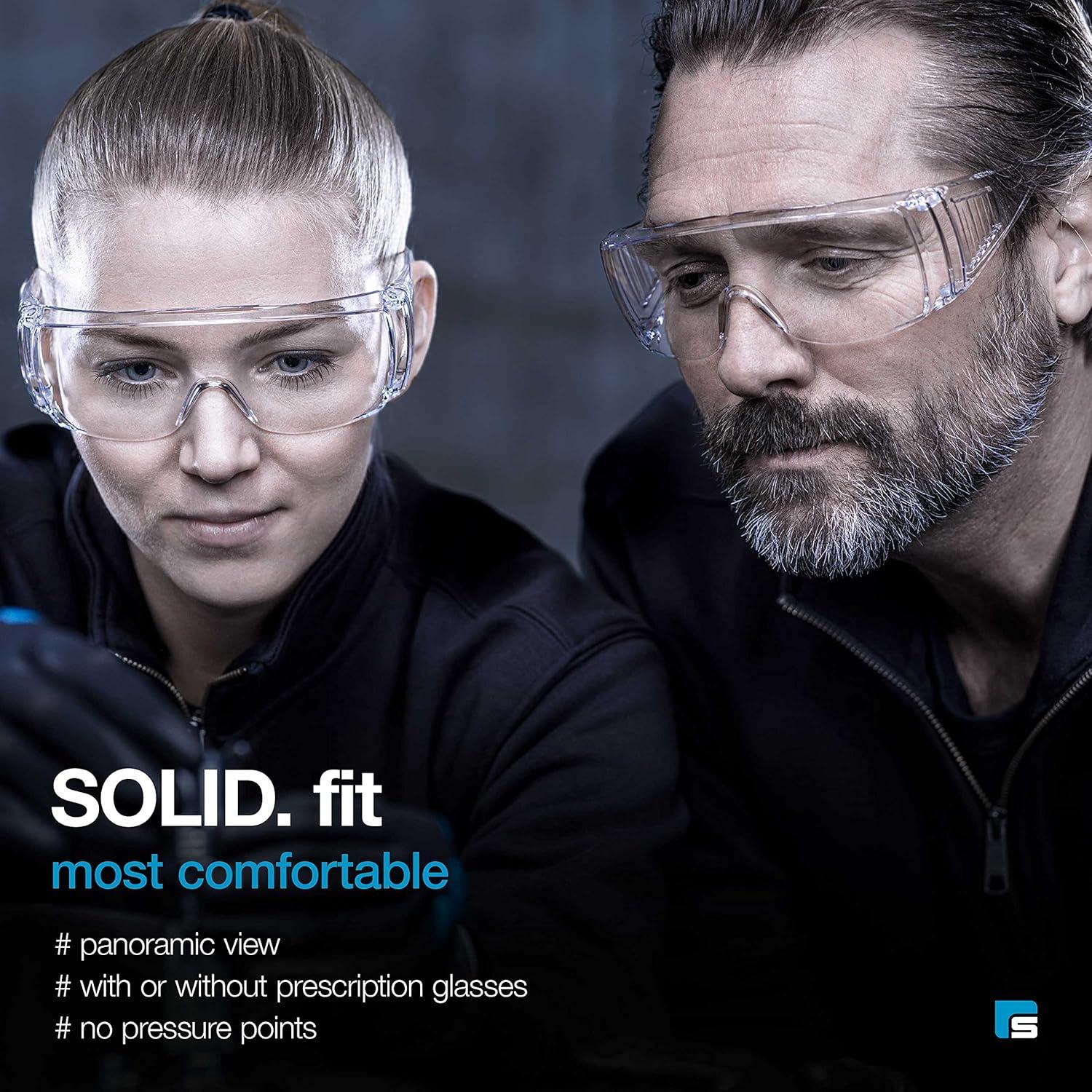 Gafas de Seguridad SolidWork Lente Transparente Antivaho