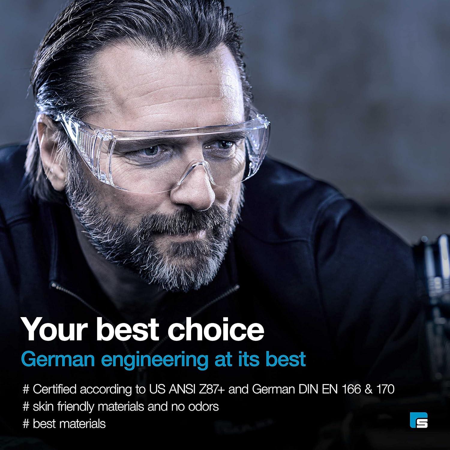 Gafas de Seguridad SolidWork Lente Transparente Antivaho