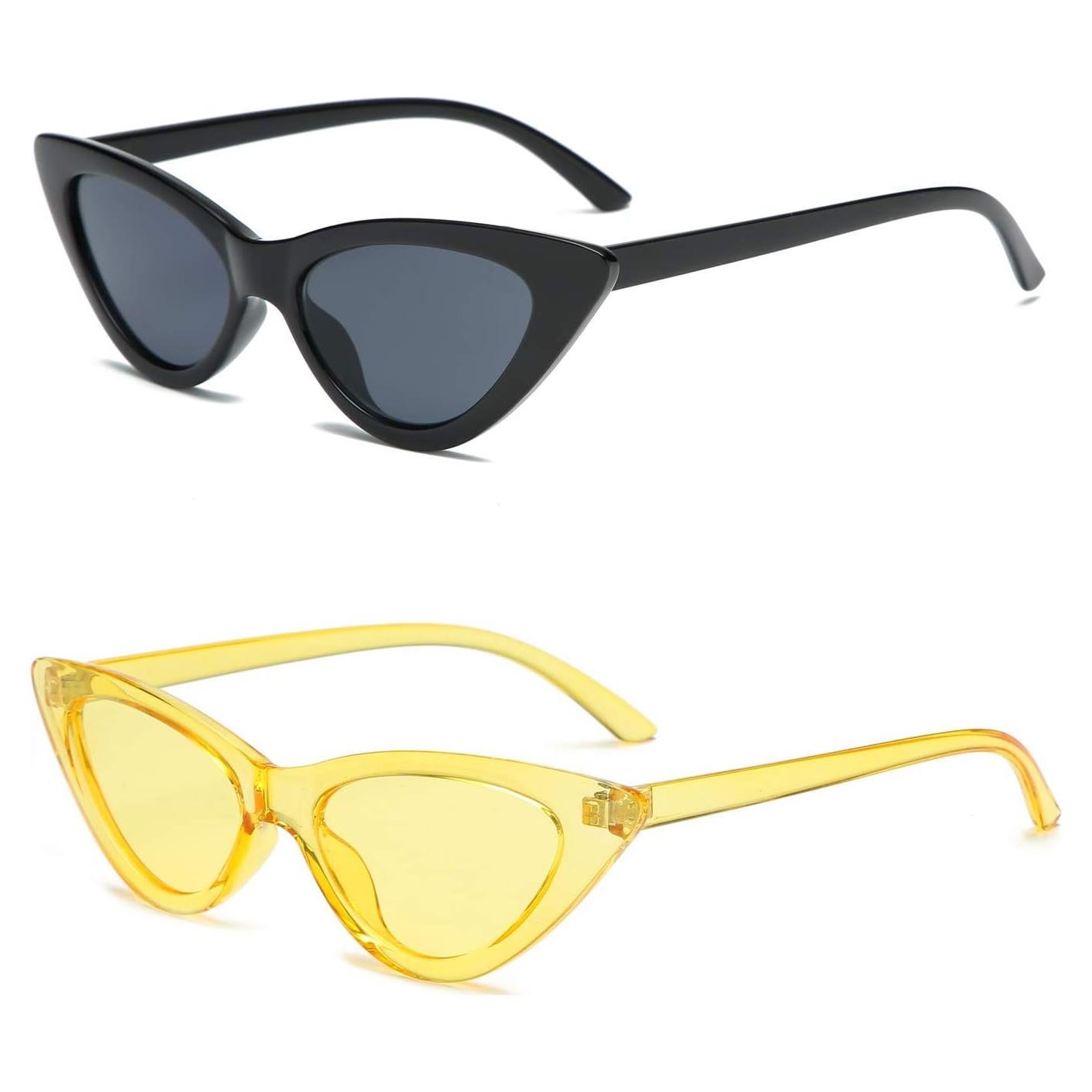 Gafas de sol retro de ojo de gato para mujer - UV400