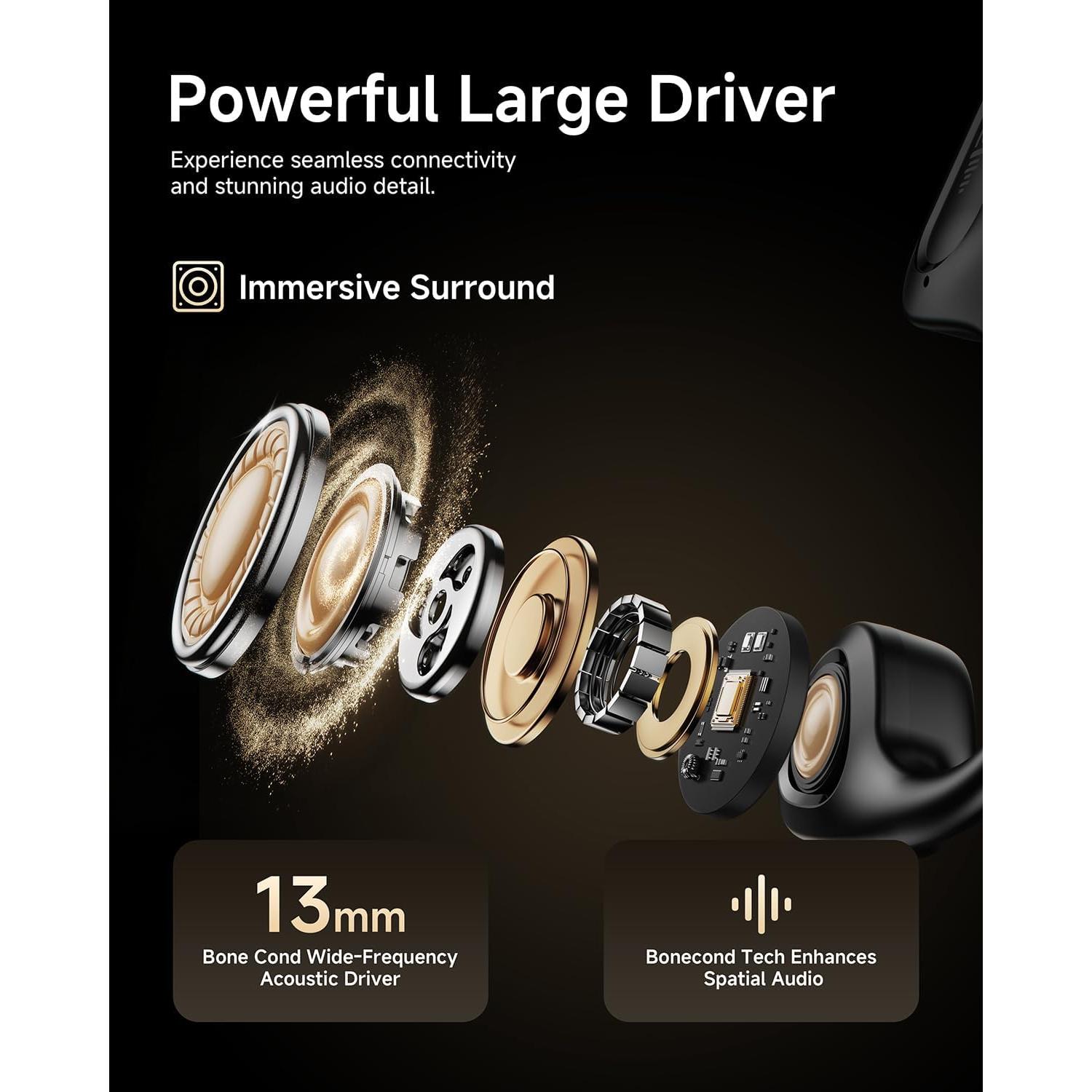 Auriculares de Conducción Ósea PSIER X13 Bluetooth 6.0 IPX5