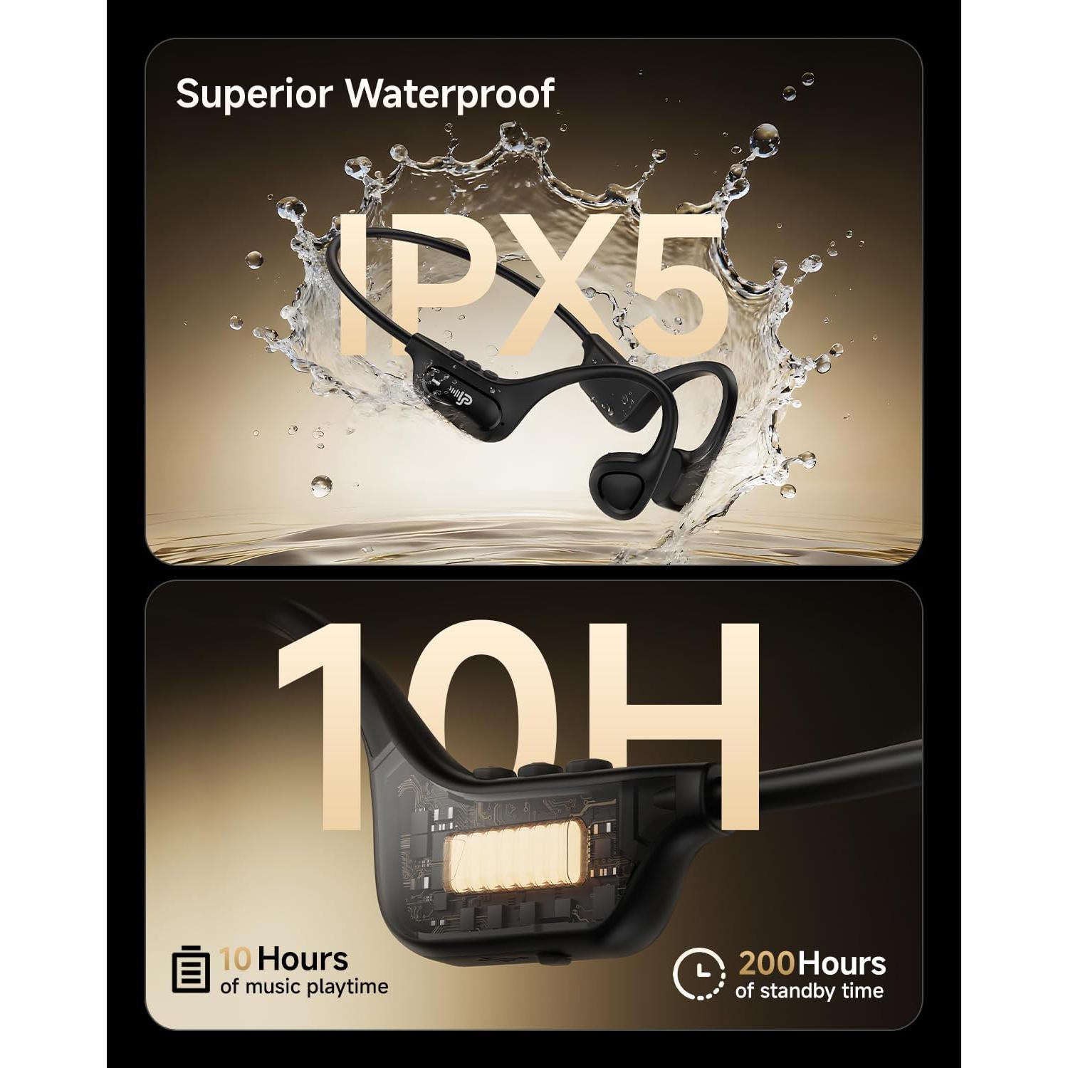 Auriculares de Conducción Ósea PSIER X13 Bluetooth 6.0 IPX5