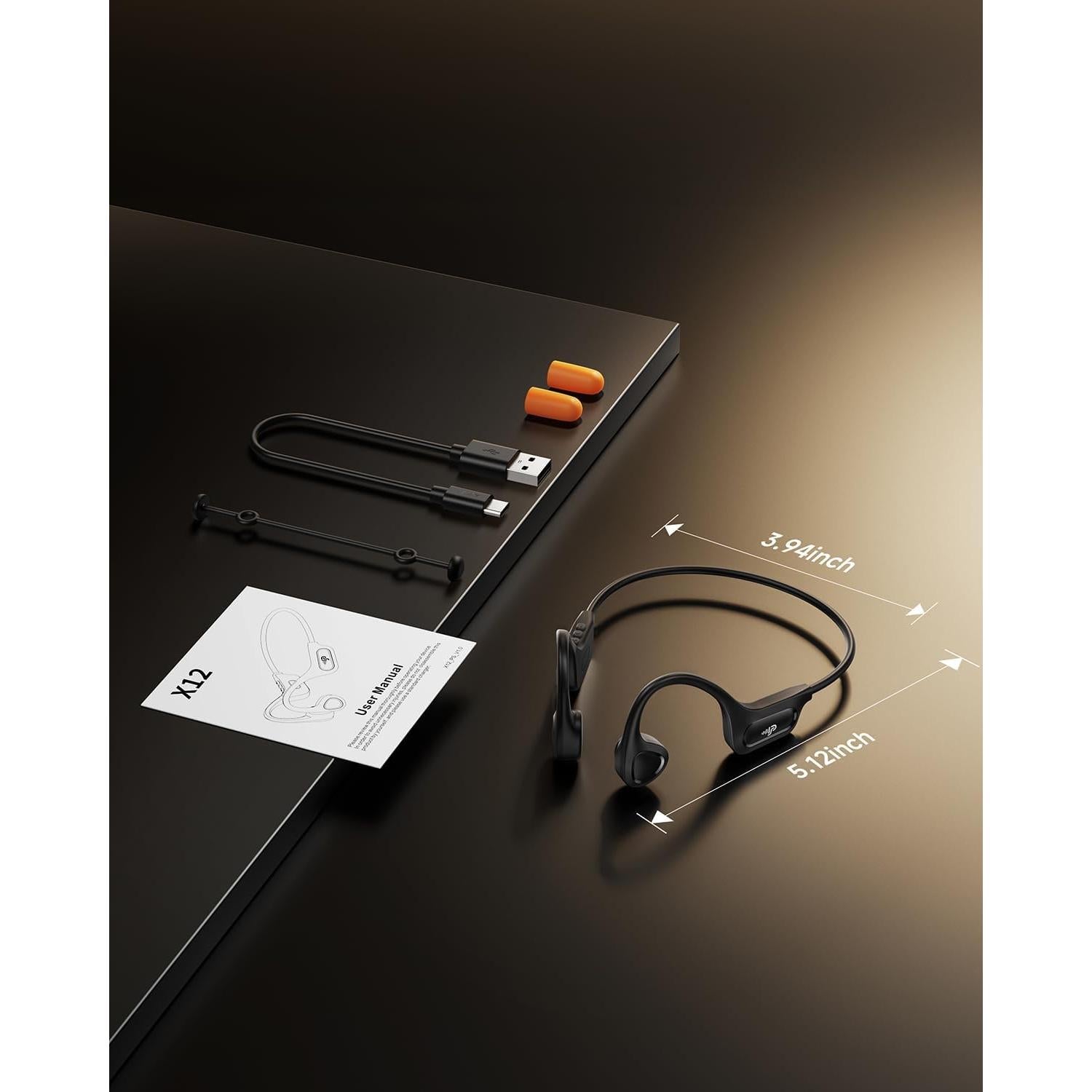 Auriculares de Conducción Ósea PSIER X13 Bluetooth 6.0 IPX5