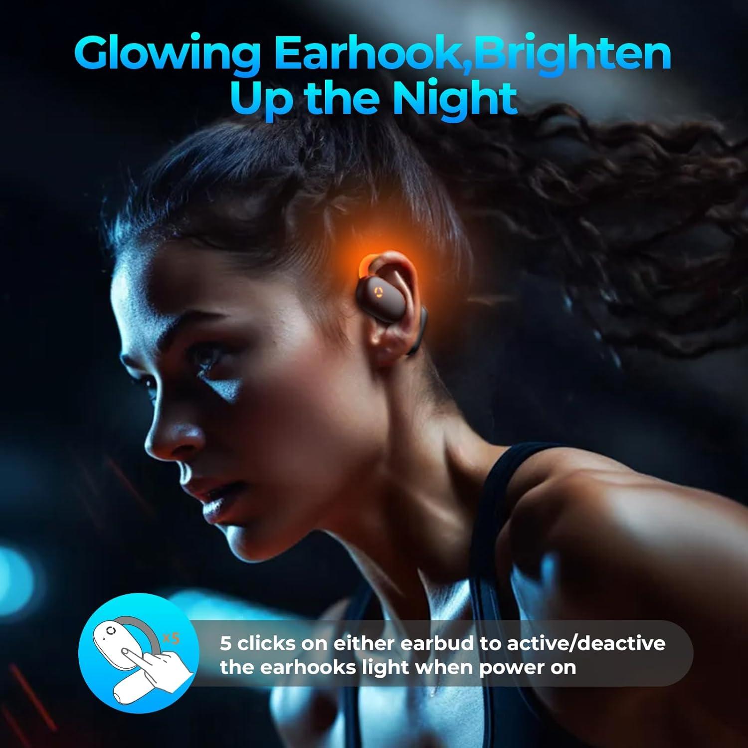 Auriculares Open-Ear Inalámbricos occiam D72 Bluetooth 5.4