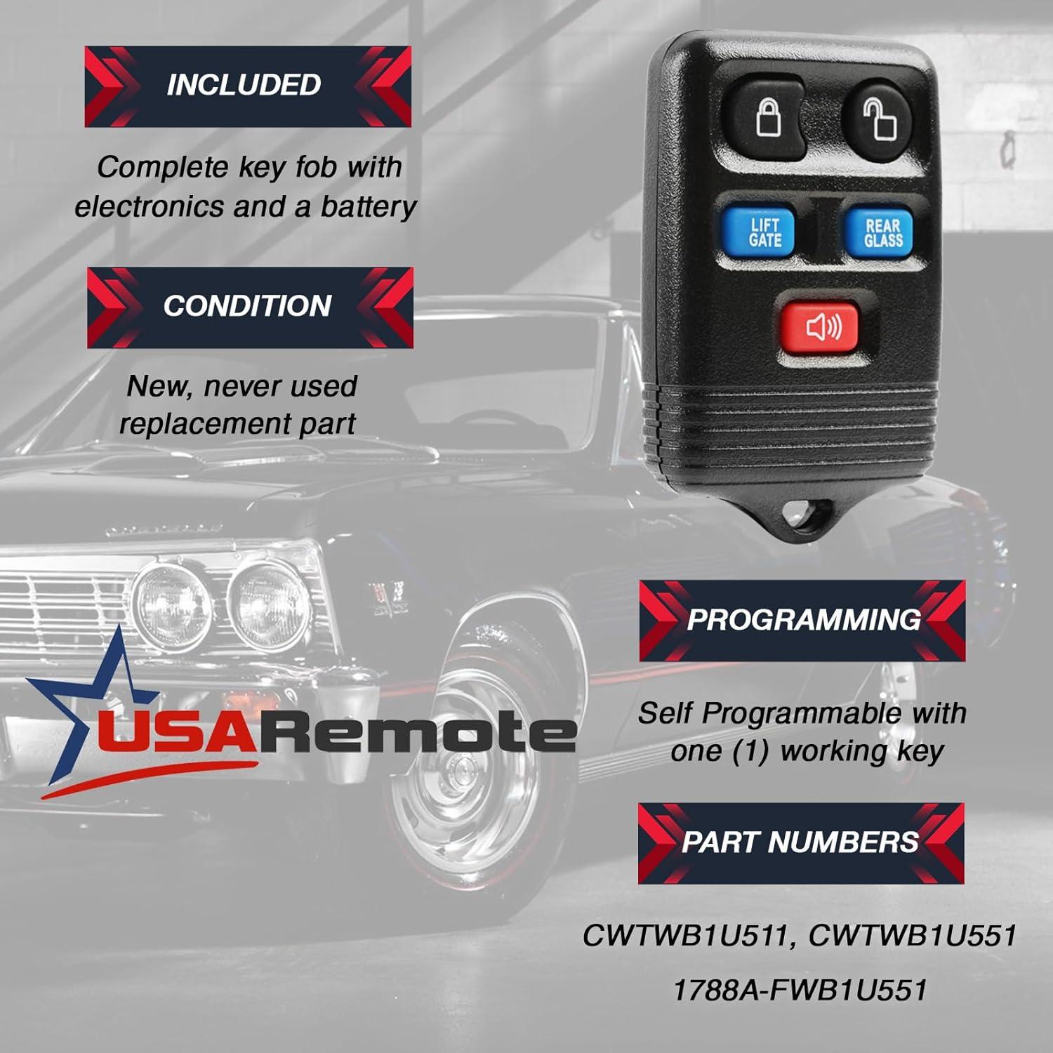 Control Remoto USARemote para Ford Expedition 2003-2006