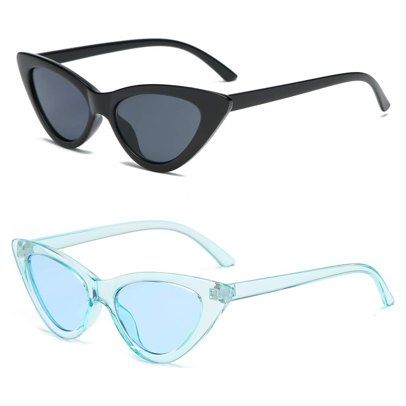 Gafas de sol retro de ojo de gato para mujer - UV400