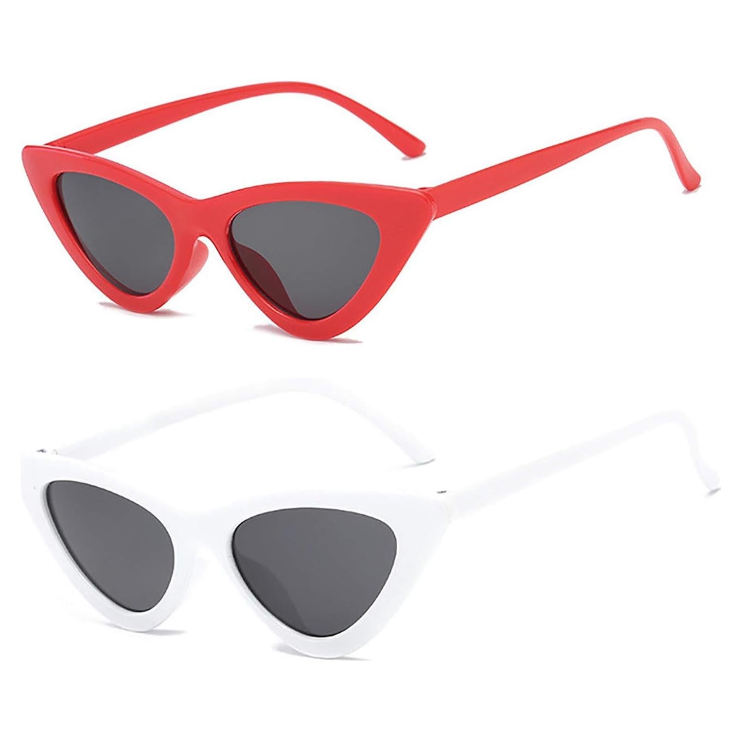 Gafas de sol retro de ojo de gato para mujeres - UV400