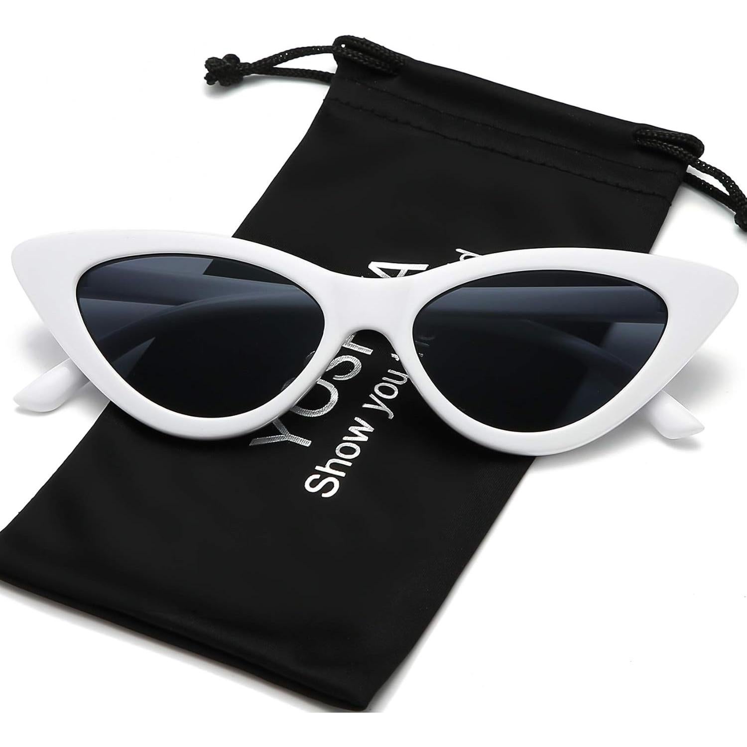 Gafas de sol retro de ojo de gato para mujeres - UV400