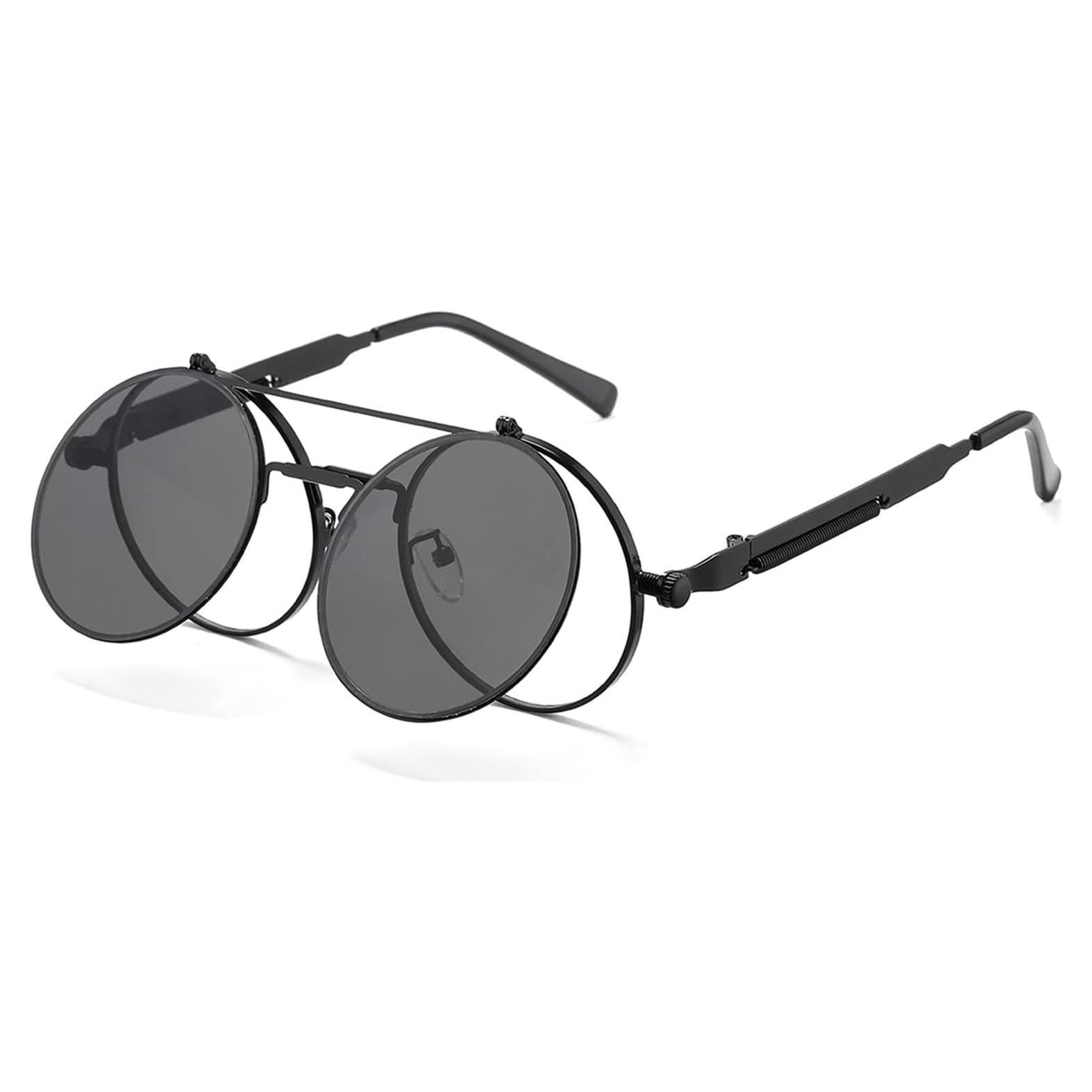 Gafas de sol redondas HJSTES estilo vintage unisex