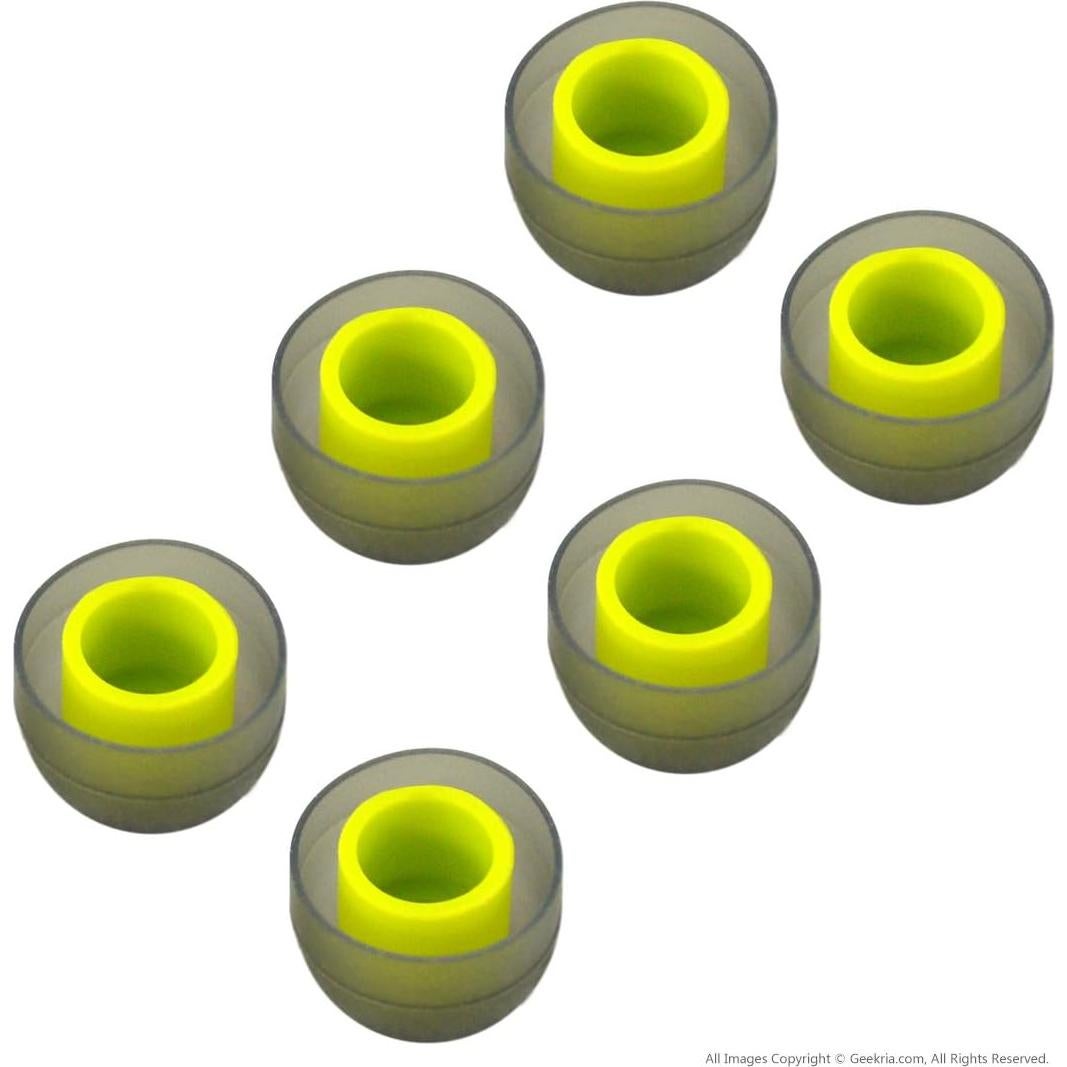 Puntas de Silicona Geekria para Auriculares JayBird BlueBuds X/X2 - Tamaño M