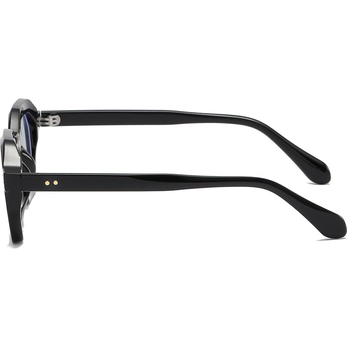 Gafas Retro Octagon JOVAKIT Unisex Anti Luz Azul 44mm