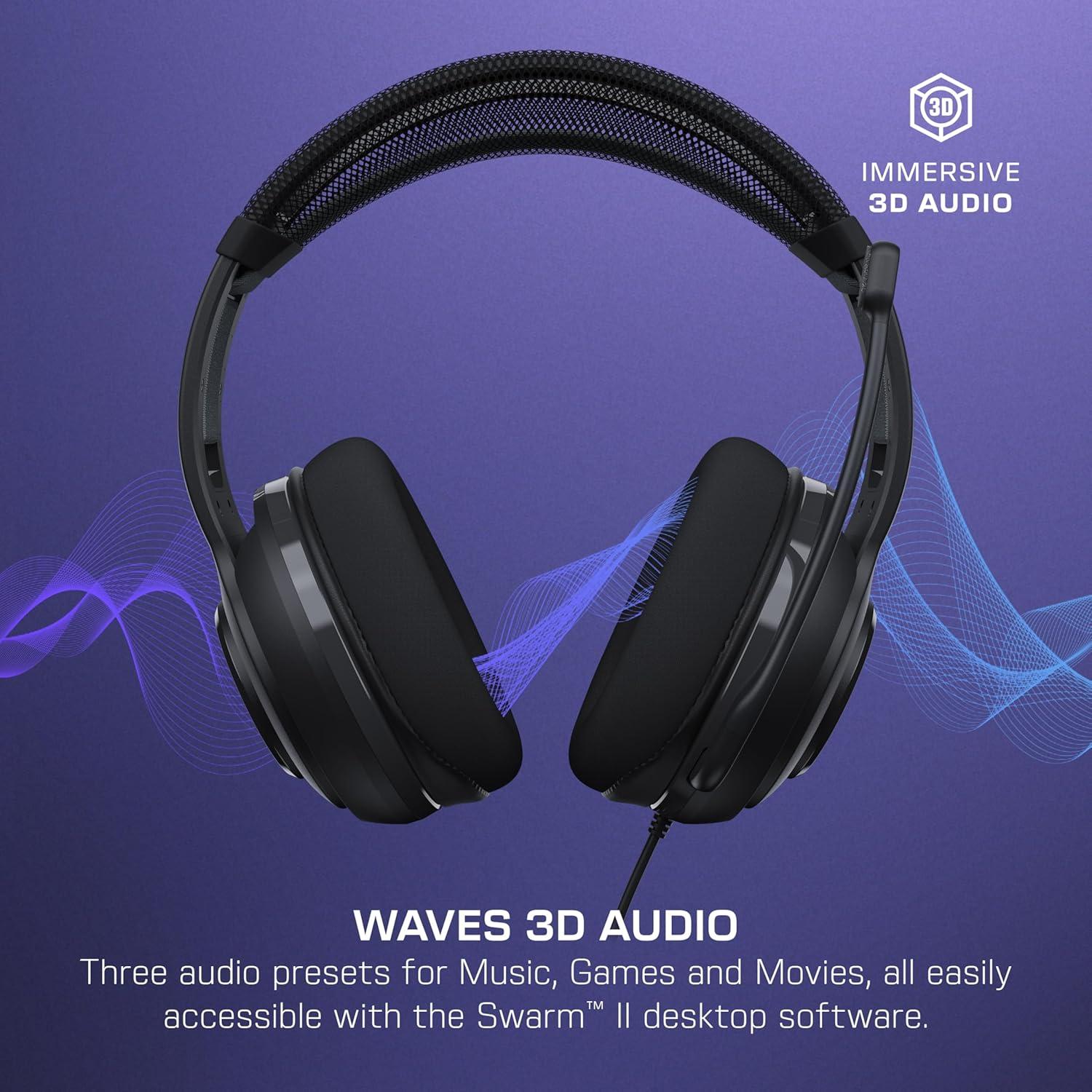 Auricular Turtle Beach Atlas 200 USB 50mm para PC y Consolas