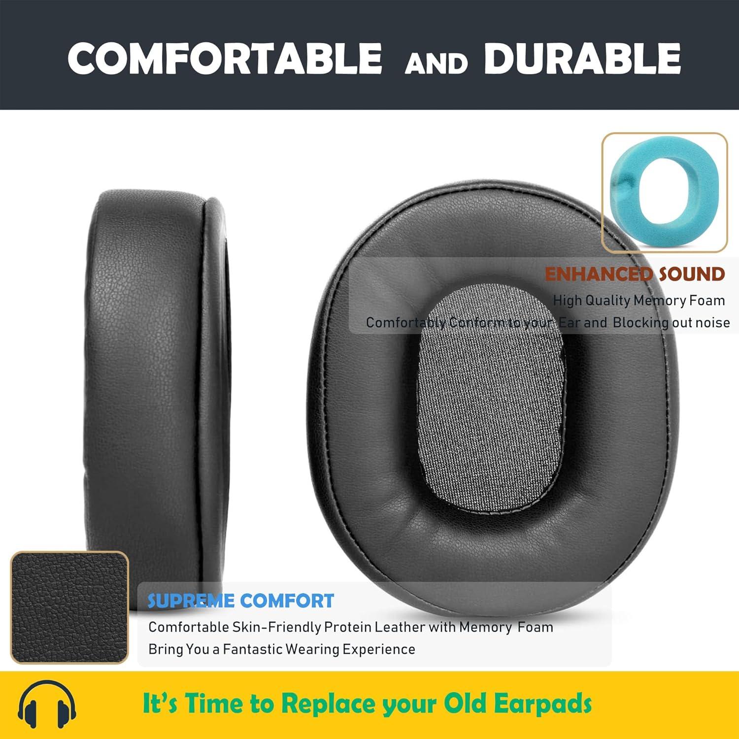 Almohadillas de Reemplazo Redragon H510 Zeus Cuero y Espuma