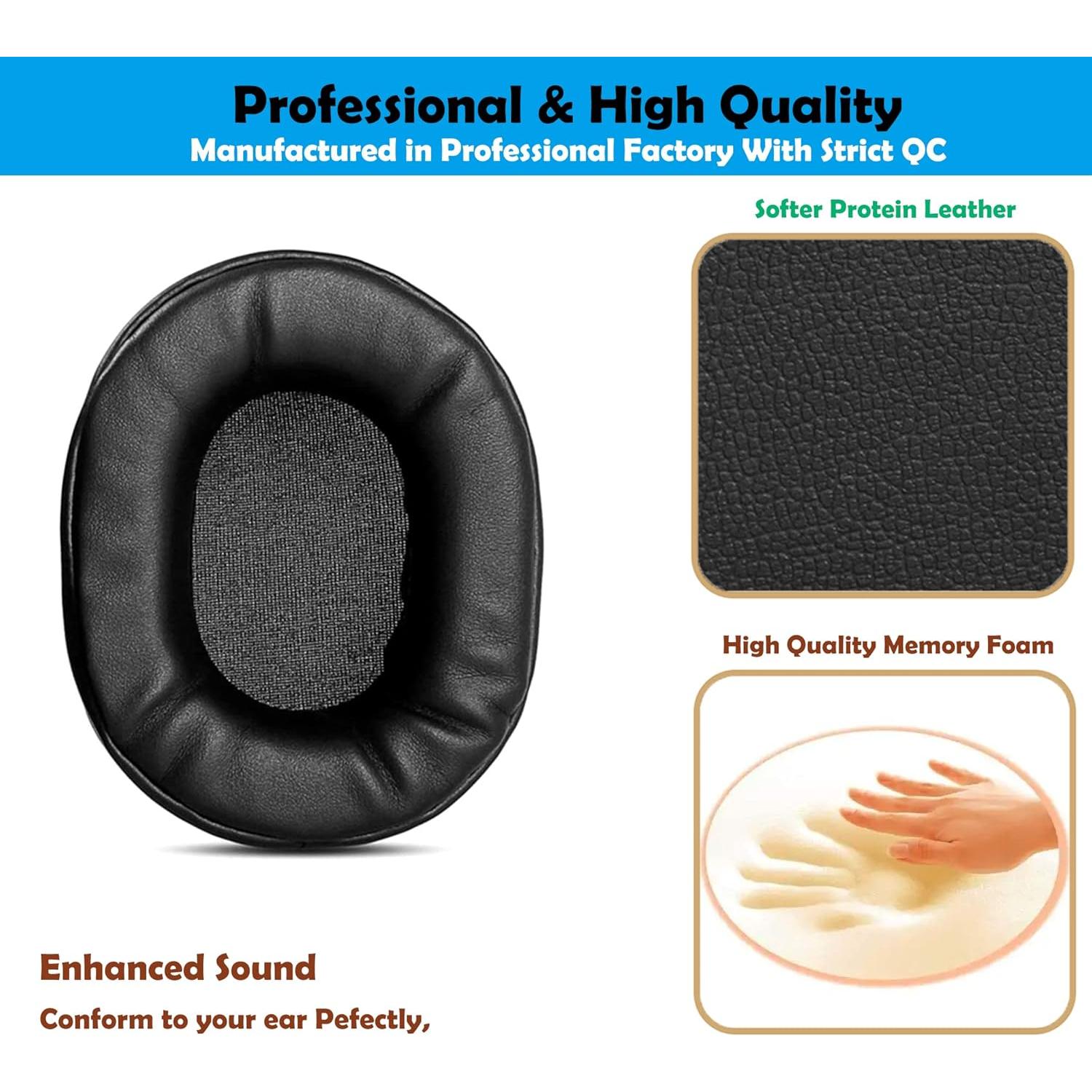 Almohadillas de Reemplazo DowiTech para Auriculares Redragon H510