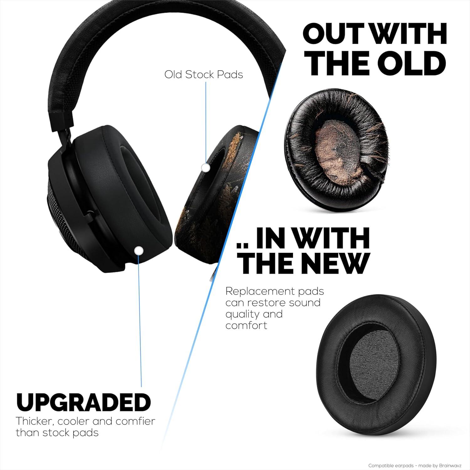 Almohadillas Híbridas Brainwavz para Razer Kraken PRO V2 7.1