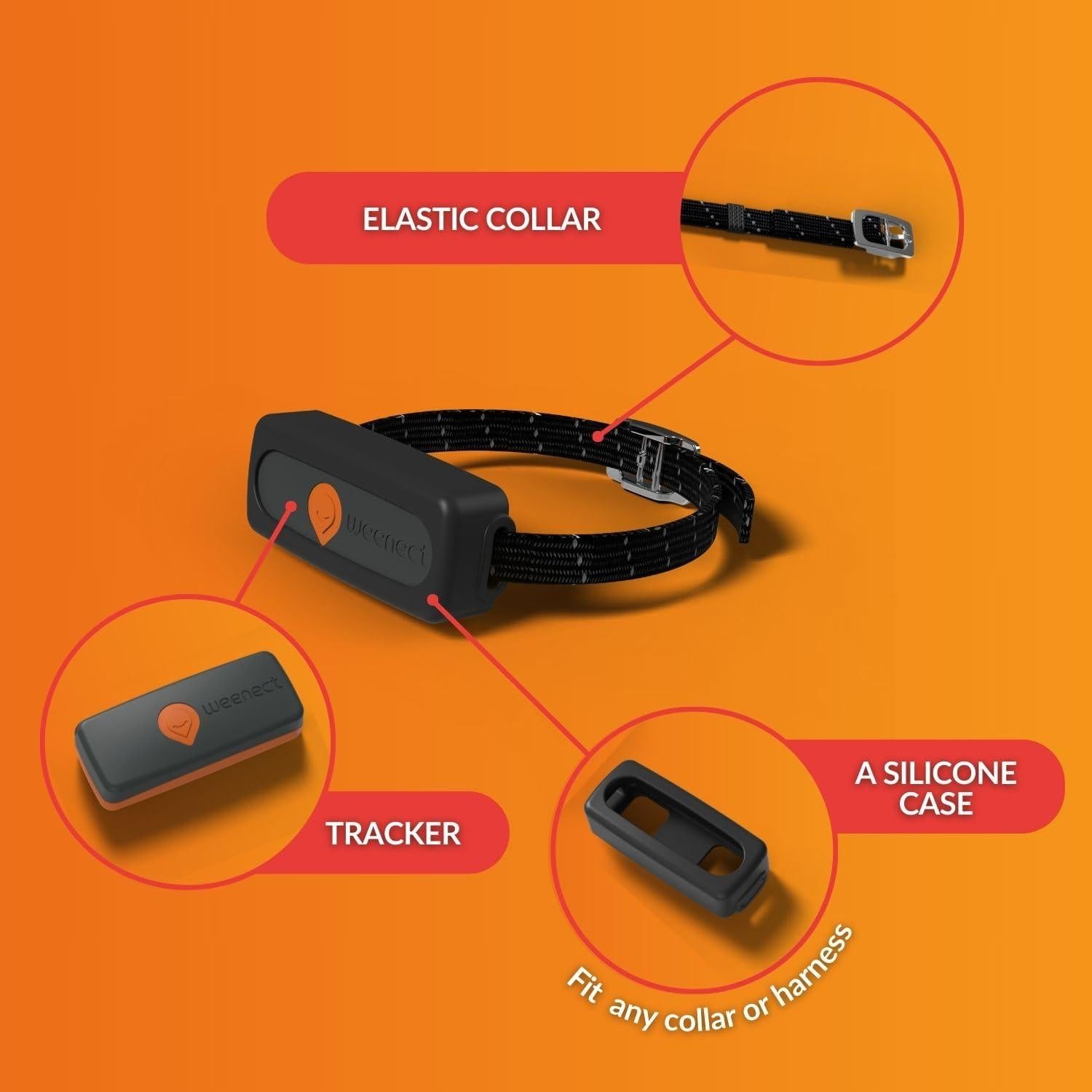 Rastreador GPS Weenect Cat XS para gatos | Mini y ligero