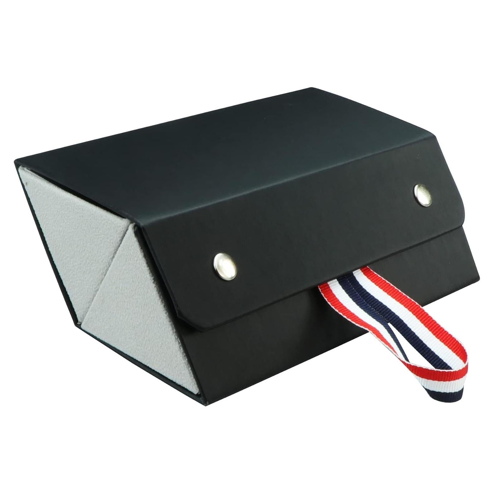 LifeArt Eyeglass Case Hard Shell, Portable Sunglass Case, Fashionable PU Leather Eyeglass Case, Lightweight