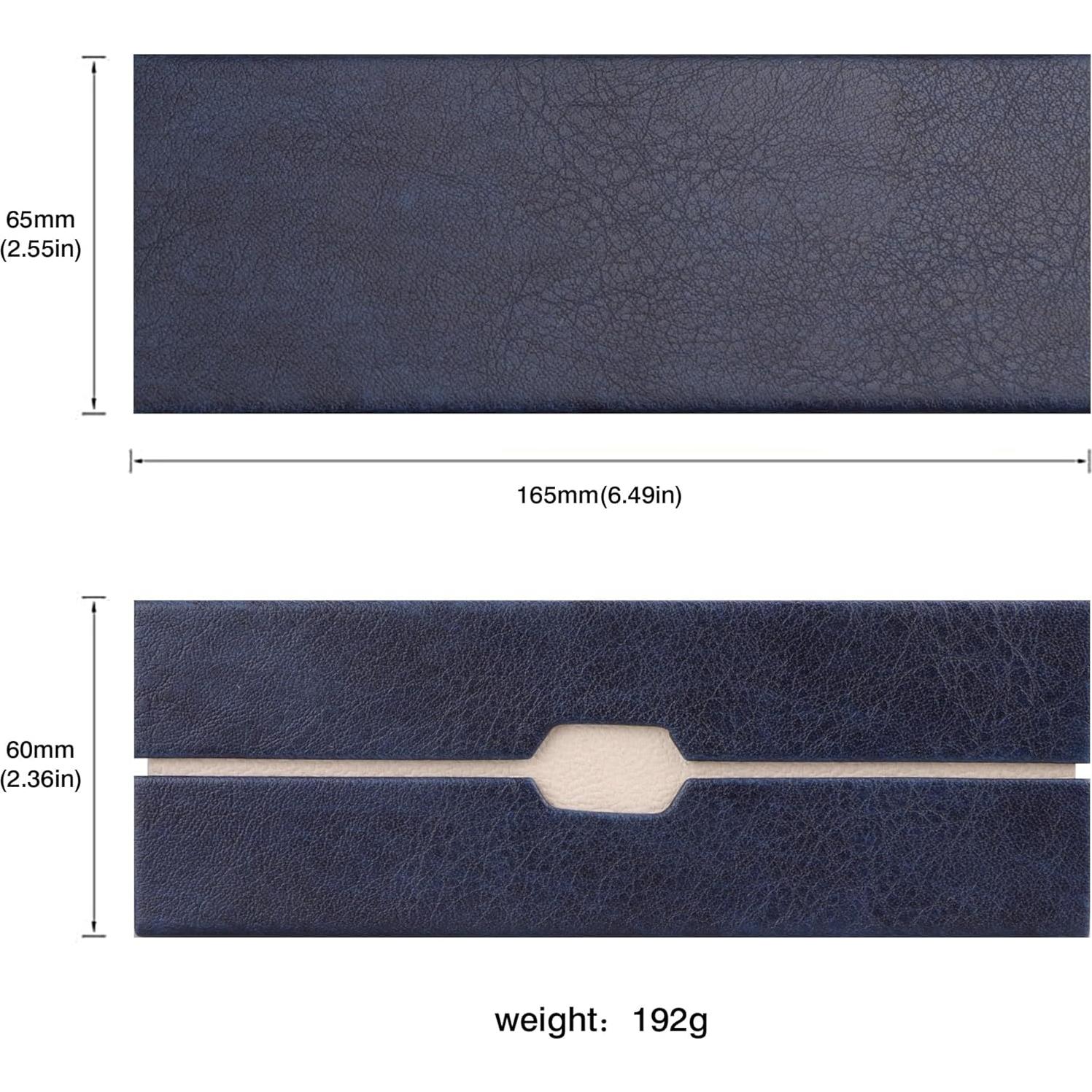 Estuche para Gafas LifeArt Duro Plegable PU Azul