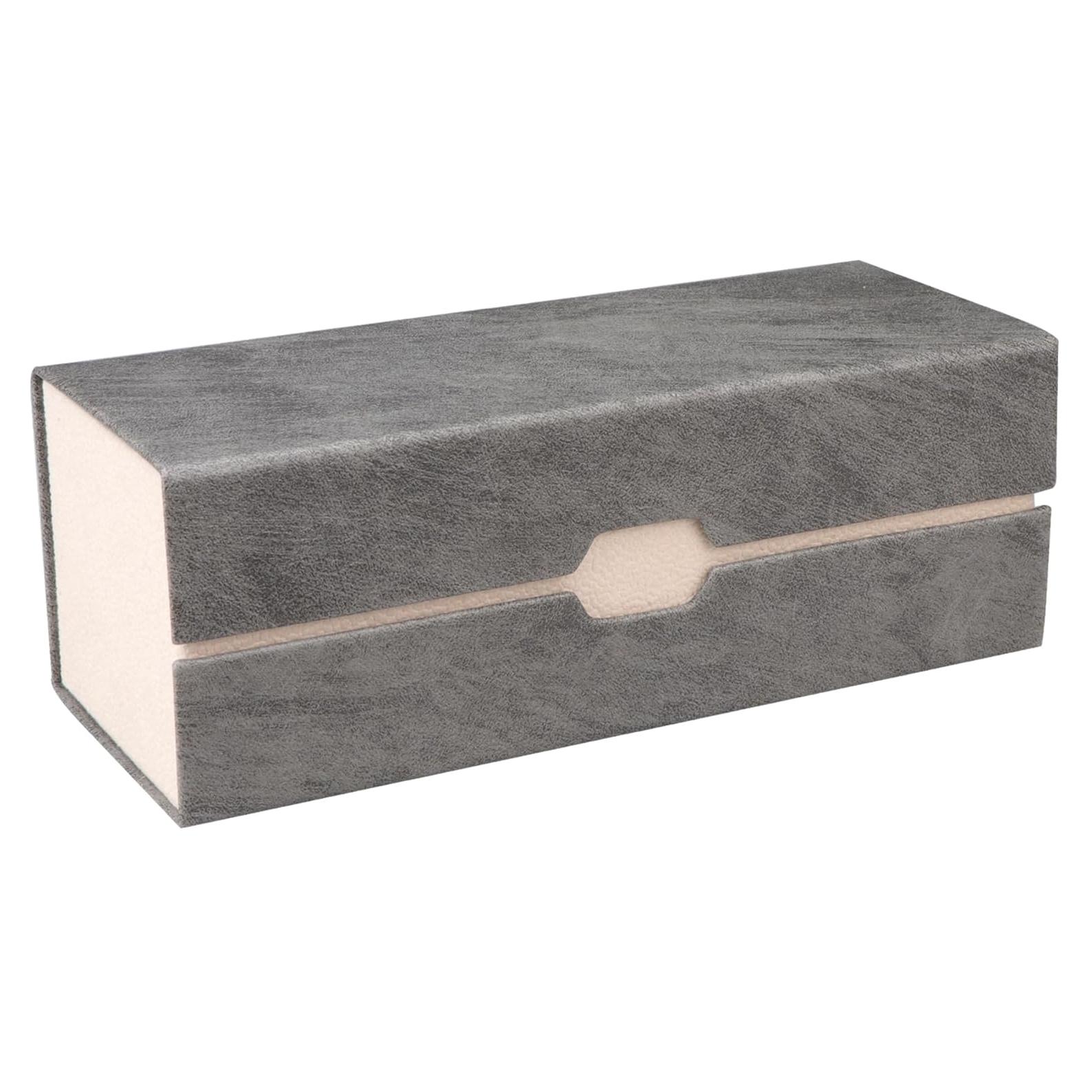 Estuche para Gafas LifeArt Duro Plegable PU Gris