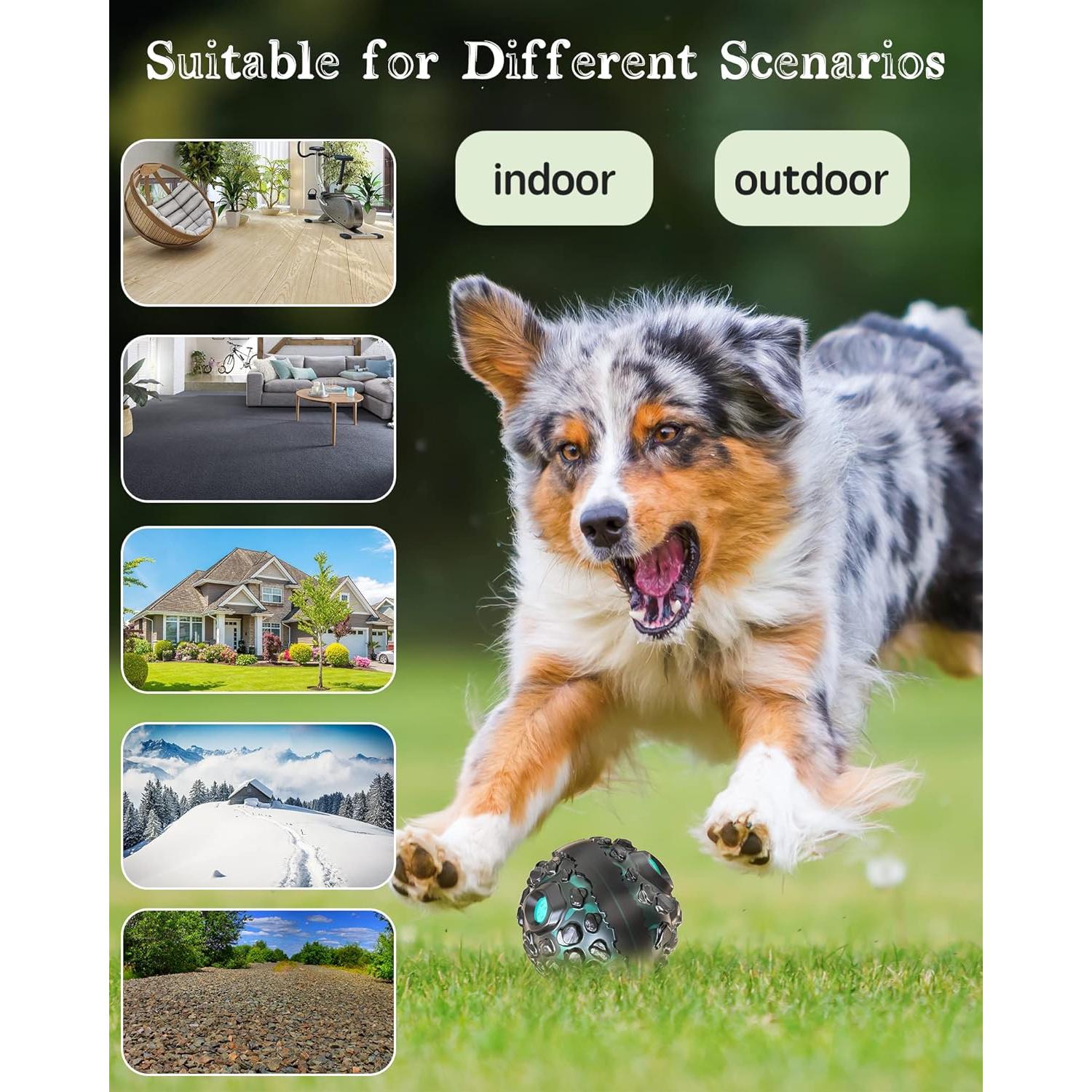 Pelota Interactiva BARDEIMIES para Perros Resistentes 11.94 cm