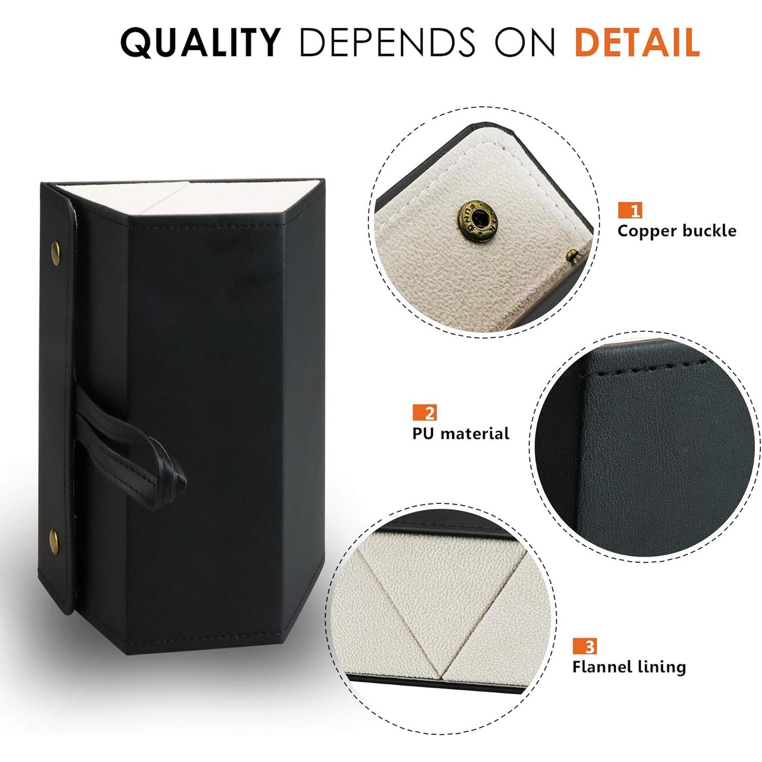 Estuche Duro LifeArt para Gafas de Sol y Ópticas Negro