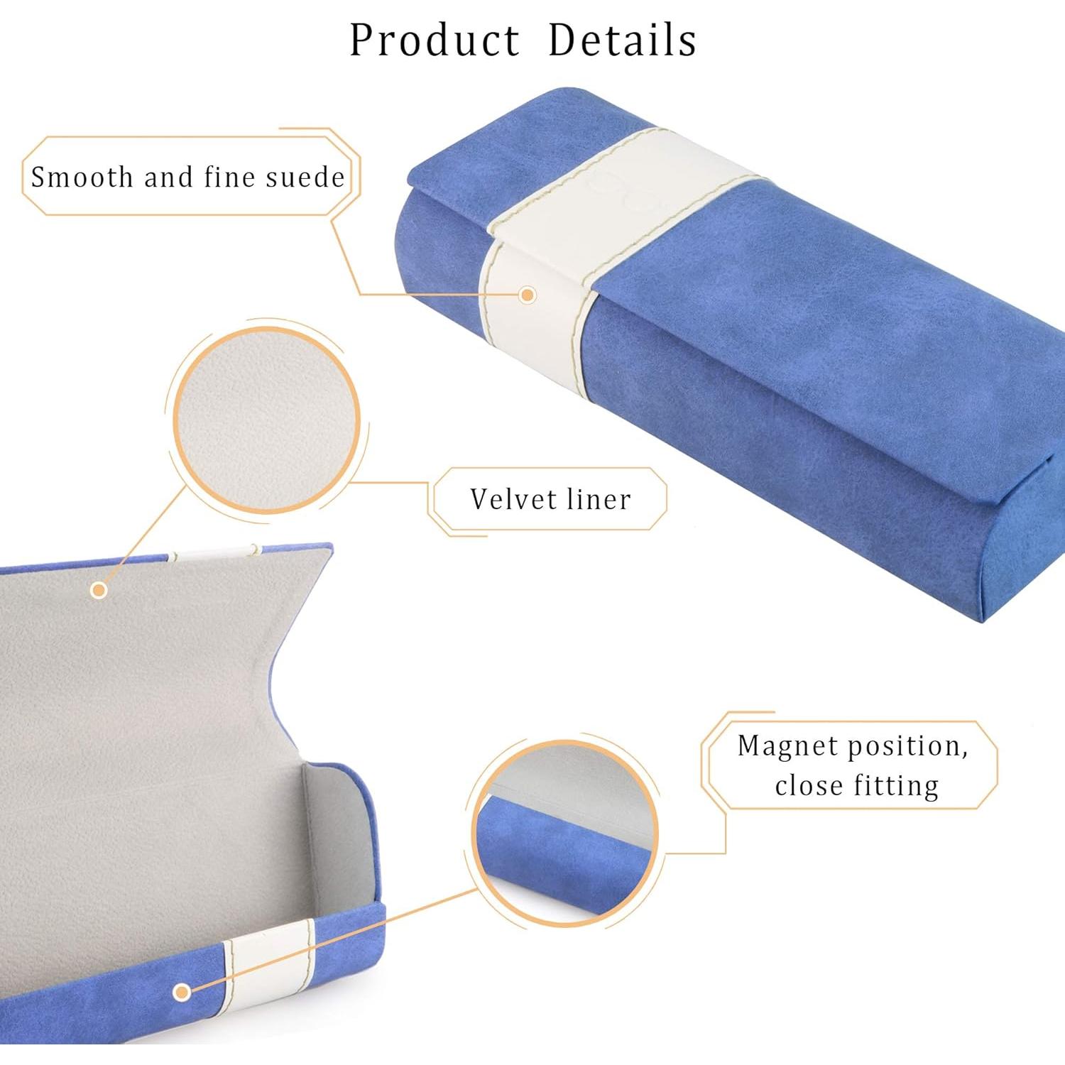 Estuche para Gafas LifeArt Duro Universal Azul