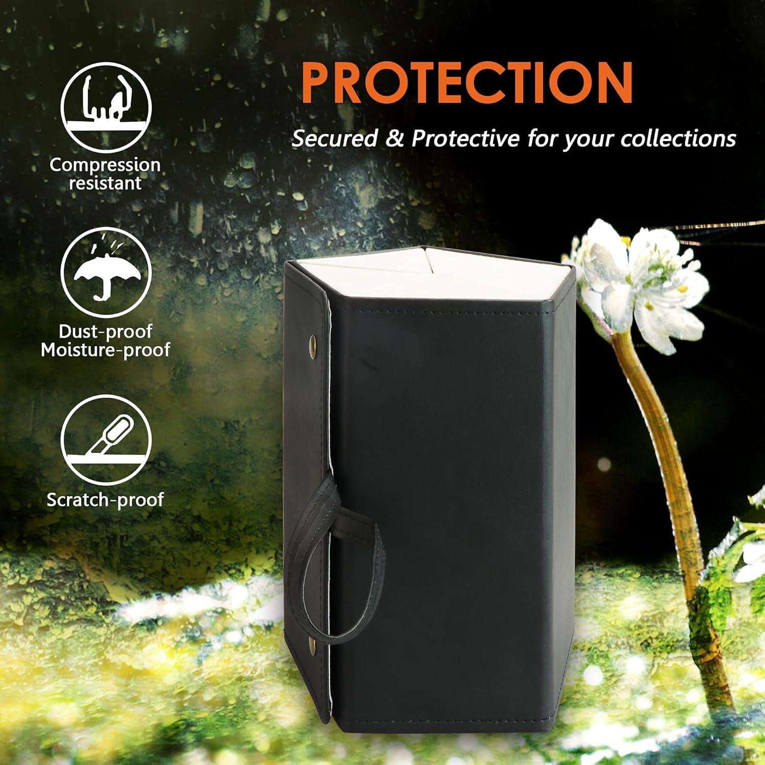 Estuche para Gafas LifeArt Plegable Negro 52x17cm