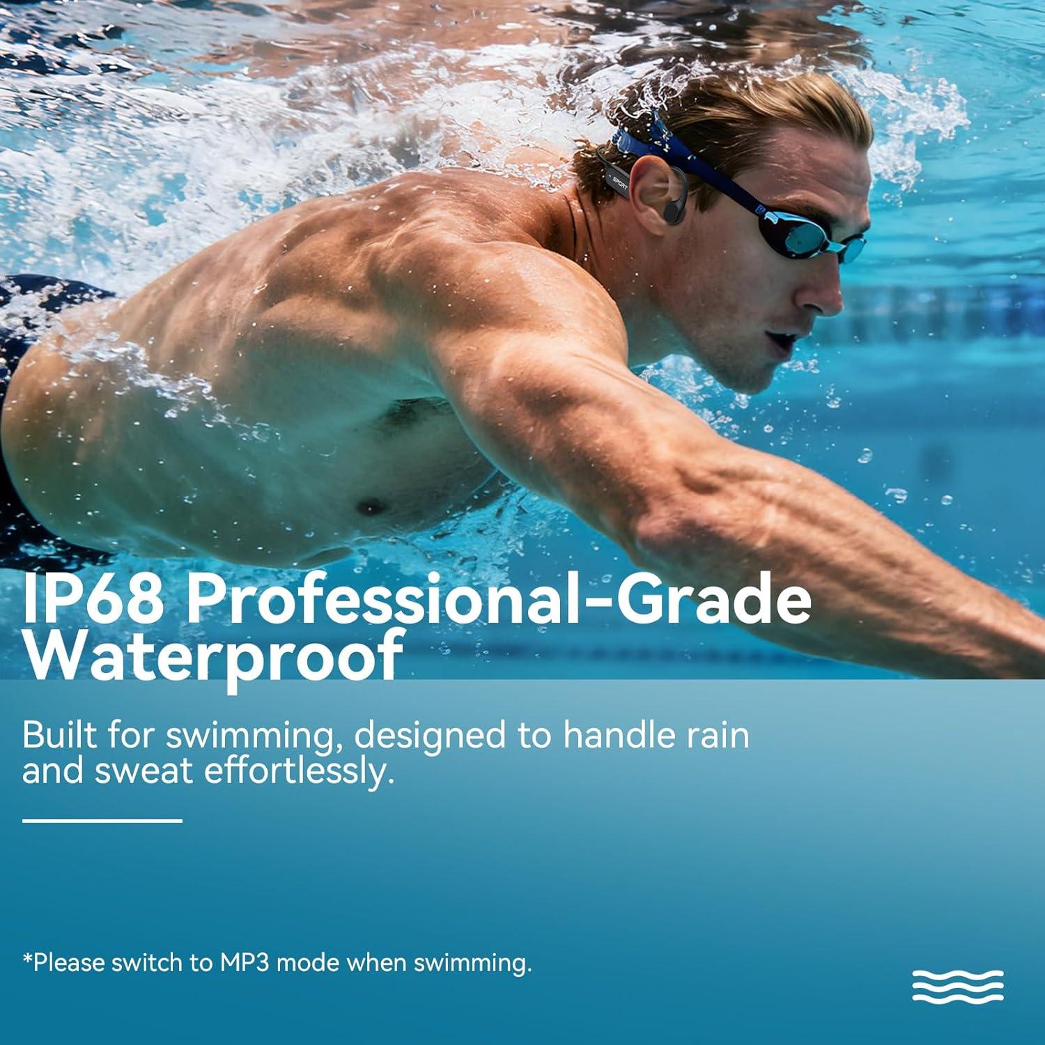 Auriculares Inalámbricos Viyawise B11 Conducción Ósea IP68 32GB