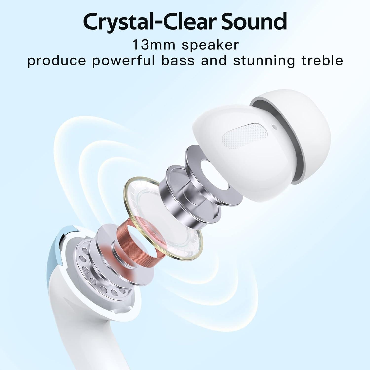 Auriculares Inalámbricos TAGRY X08 Bluetooth 5.0 IPX5 60H